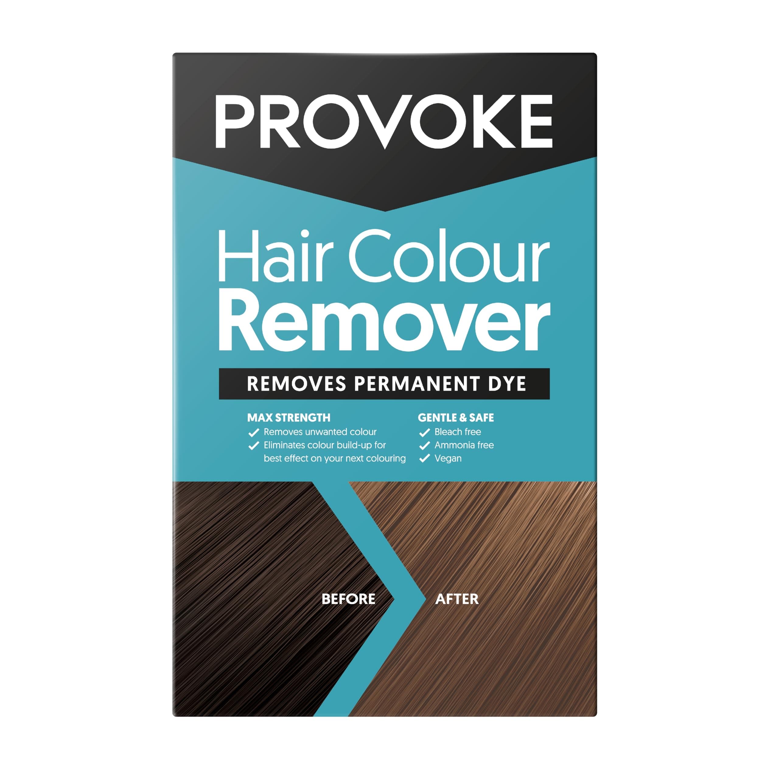 Hair Colour Remover, Max Strength Removes Permanent Hair Dye, For Multicoloured Hair Dye Removal; Ammonia-free & Bleach-Free Formulation