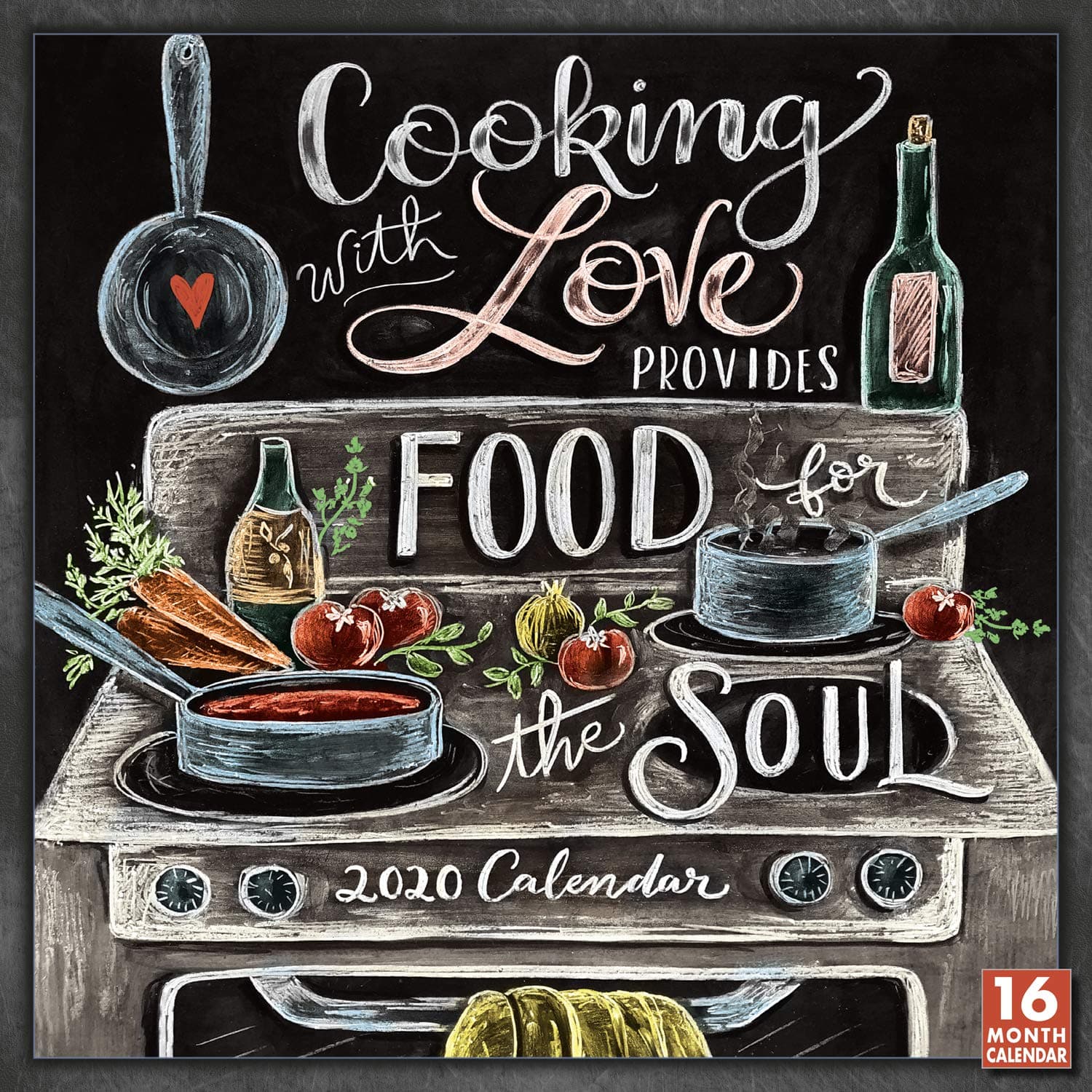Cooking With Love Provides Food for the Soul 2020 Calendar