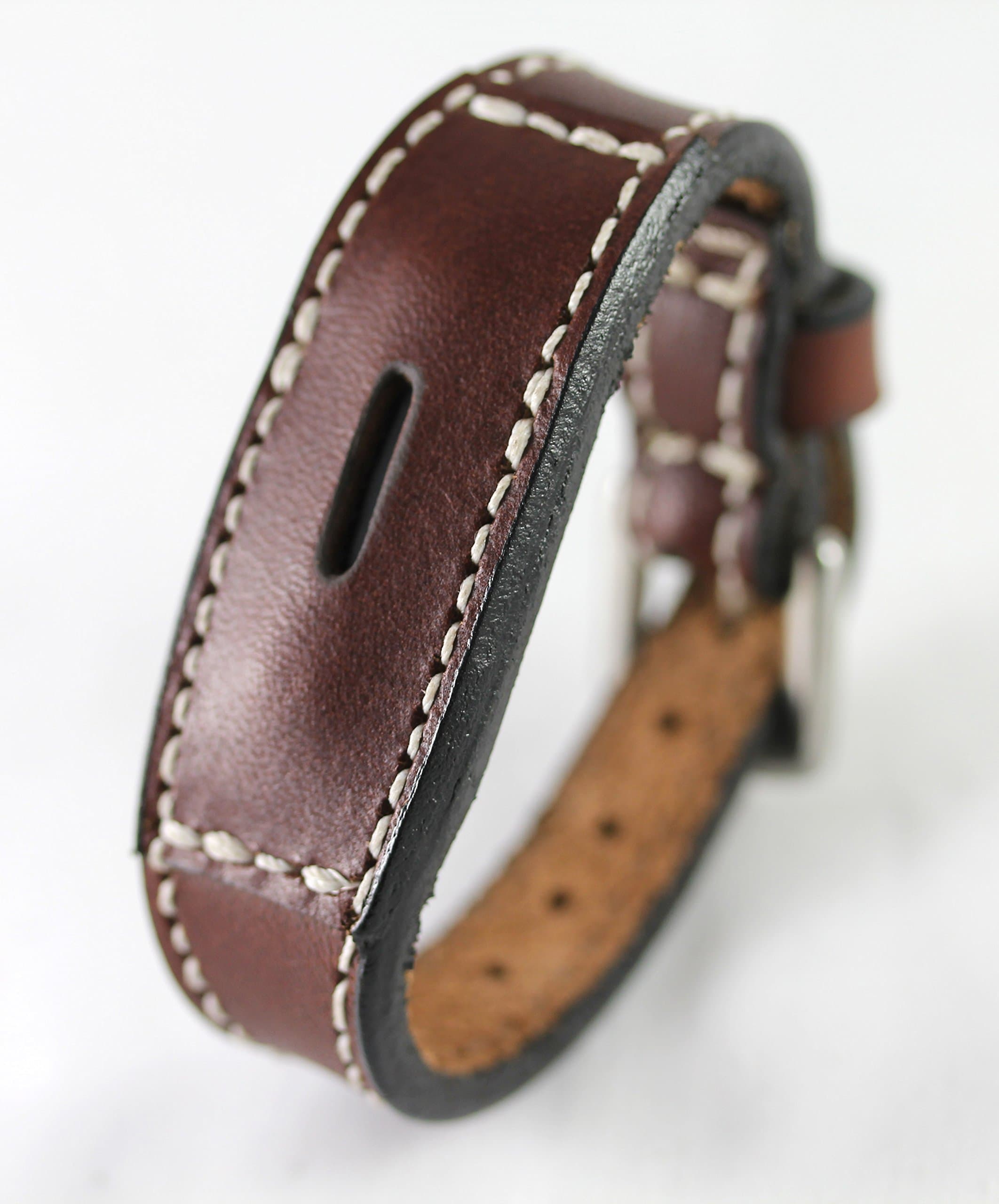 Fitbit Flex 2 Real Leather Band - Replacement Band for Fitbit Flex 2 - Full Grain Fit Bit Flex Band