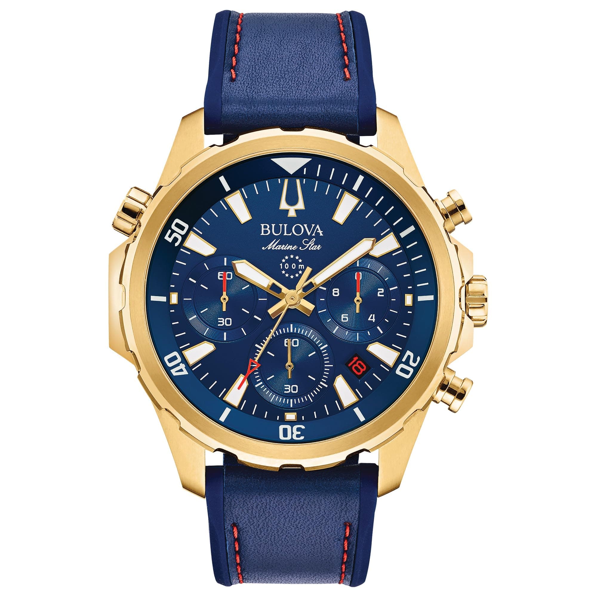 Bulova Men's Marine Star - Blue One Size