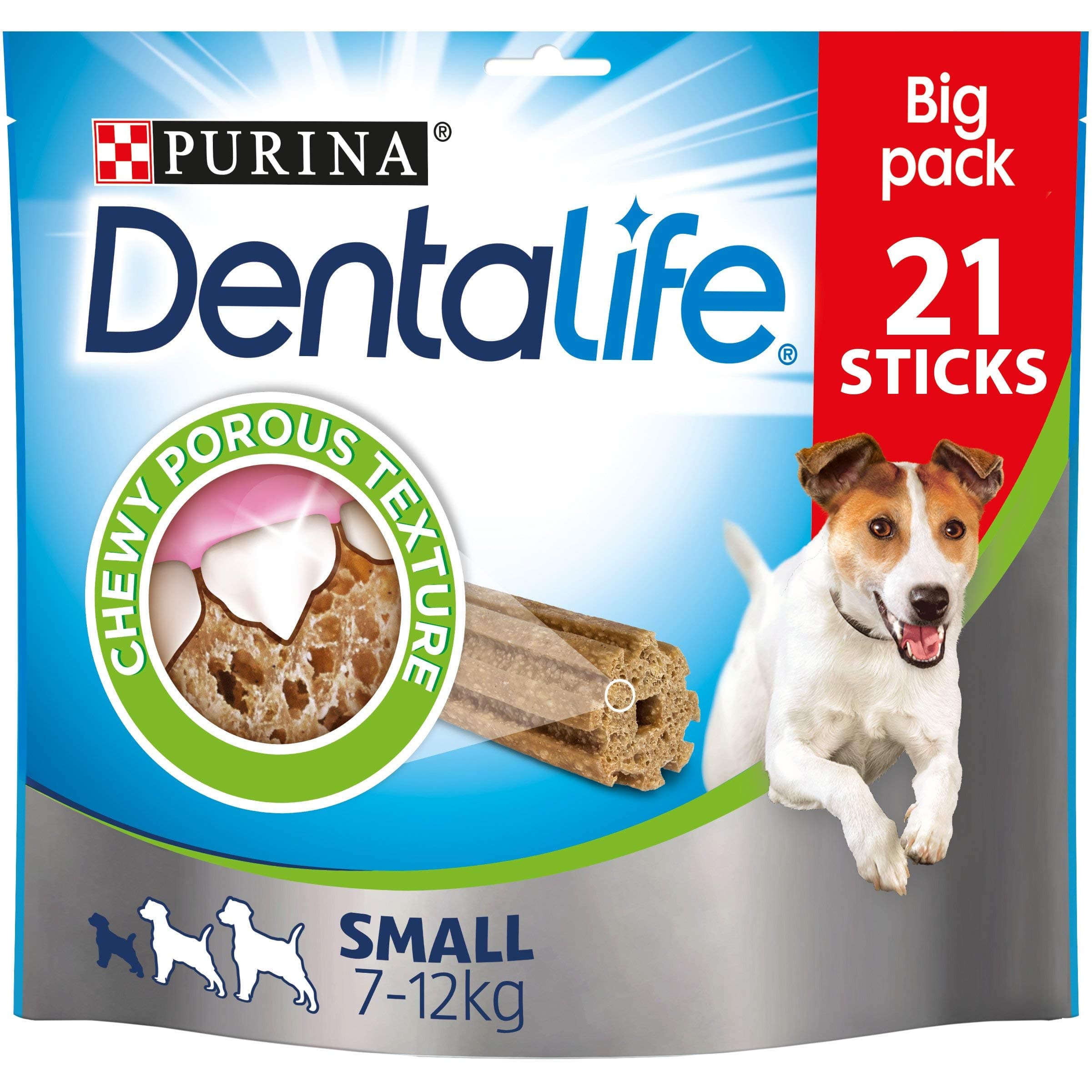 Small Dental Chicken Dog Chews 21 Sticks (Pack of 3)