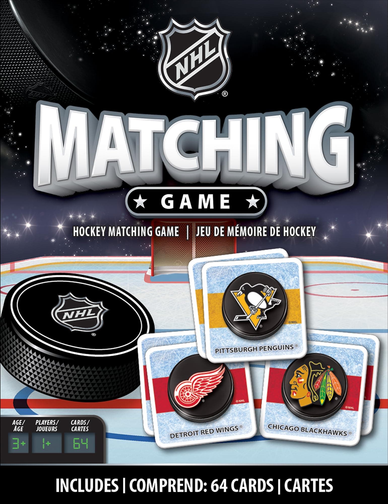 Sports Games - NHL League Matching Game - Game for Kids and Family - Laugh and Learn