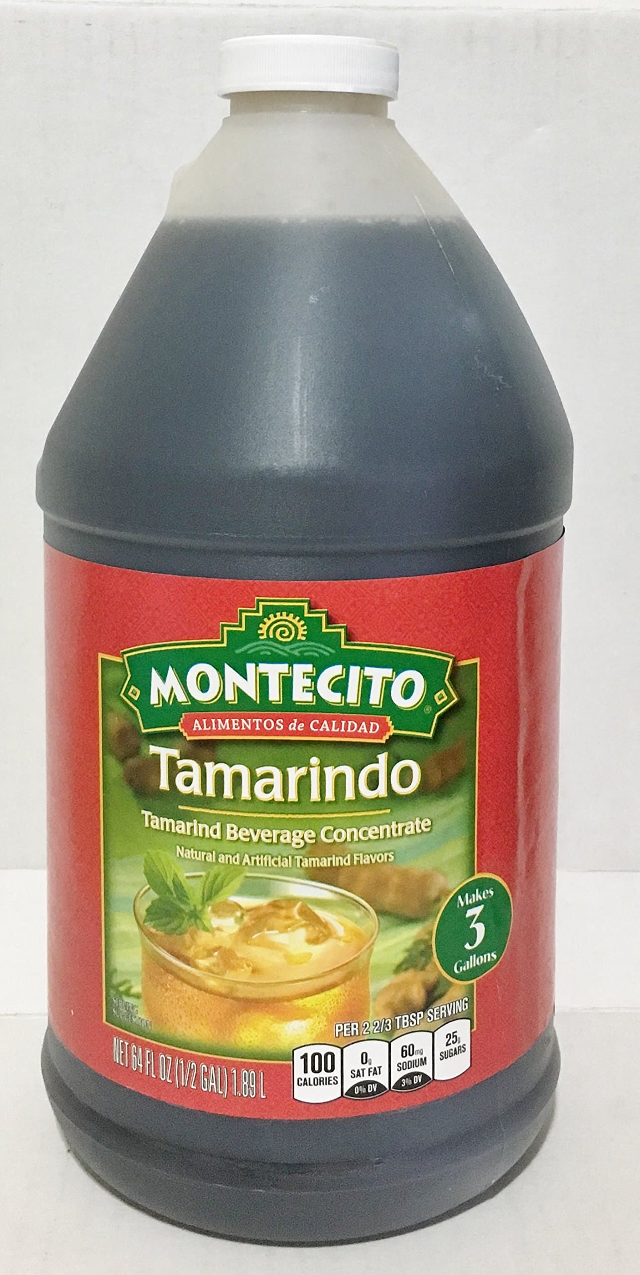 64oz Montecito Tamarind Beverage Concentrate, Tamarindo, Just Add Water (Pack of 1)
