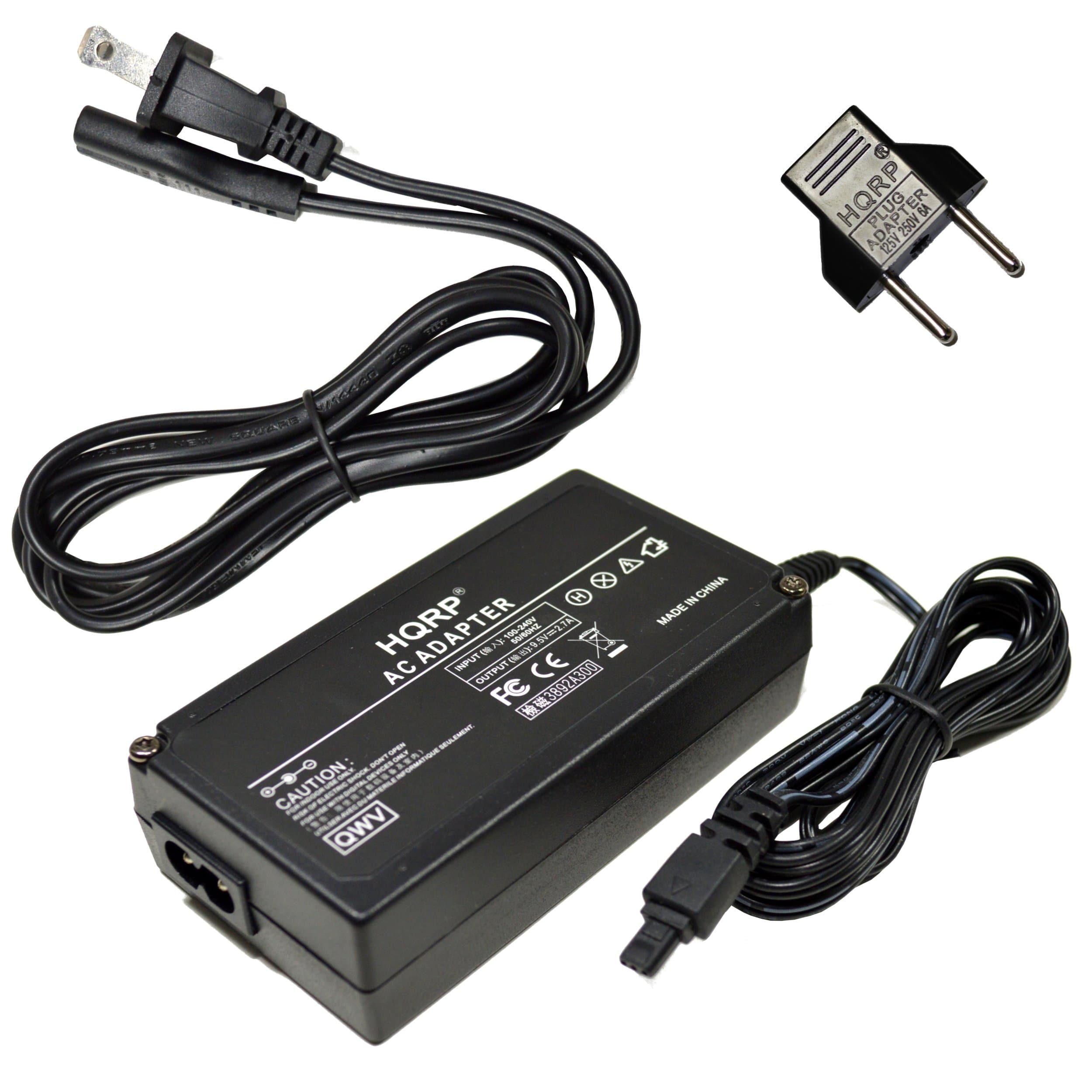 HQRP AC Adapter Compatible with Canon CA-560 ZR50MC ZR45MC ZR40 ZR30MC ZR10 ZR20 ZR25MC ZR30MC, Optura 100MC 200MC Pi Camcorder, PowerShot G1 G2 G3 G5 G6 Digital Camera Charger