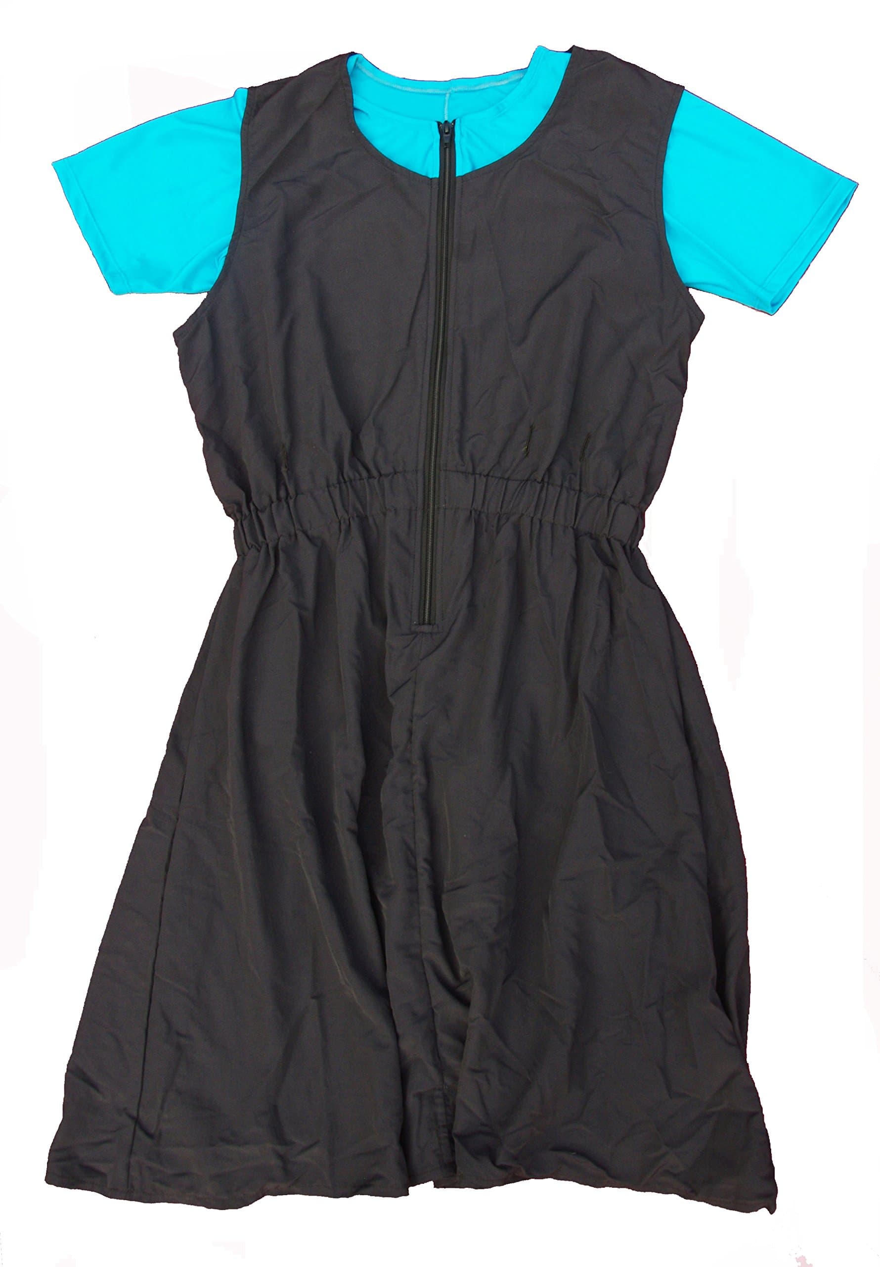 Wholesome Wear Ladies Modest Swim Suit, Skirted Swimmer