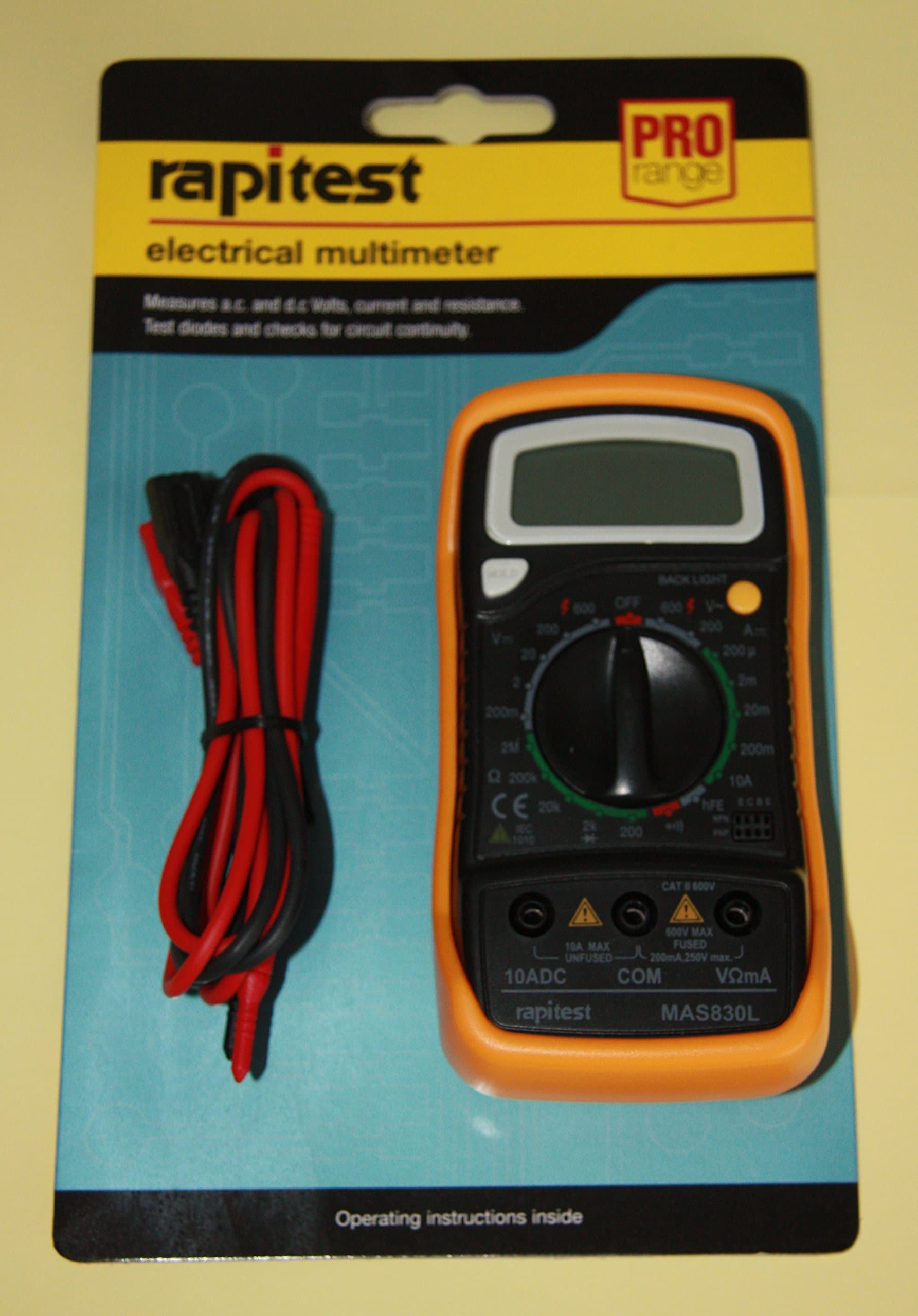 Rapitest Electrical Multimeter