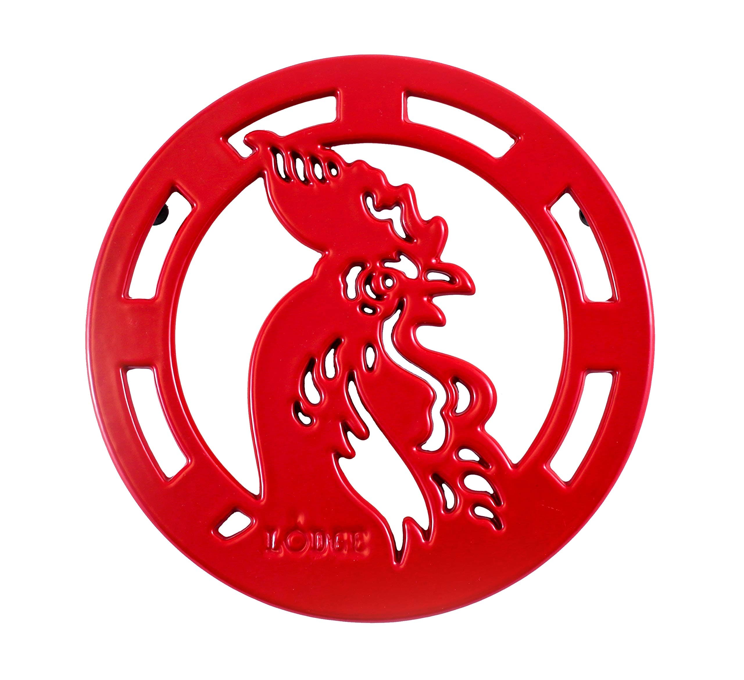 Manufacturing 8'' Red Rooster Trivet /EC8RT43