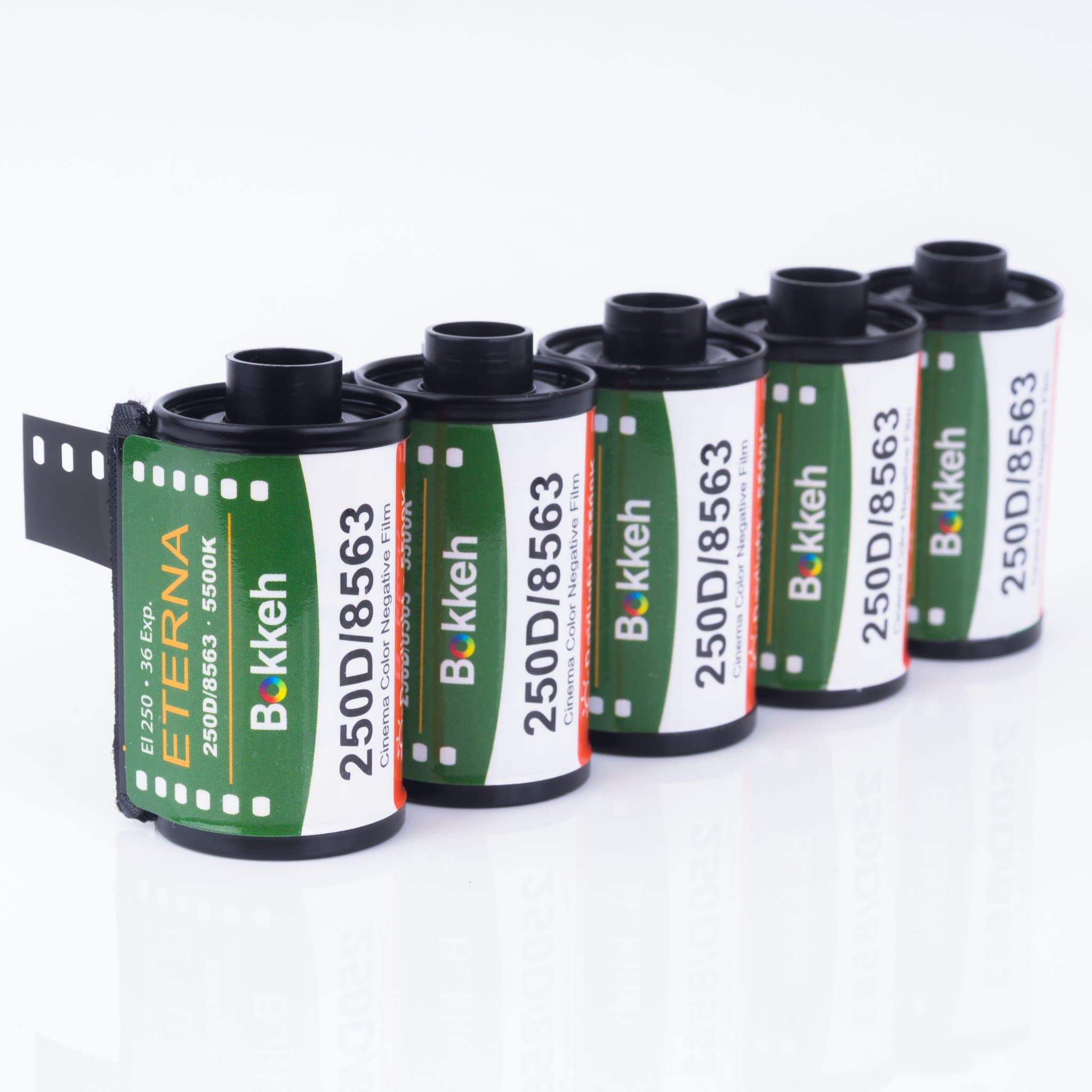 Eterna ISO 250 Daylight 8563 Color Negative Cinema Film x5 (35mm Pack)
