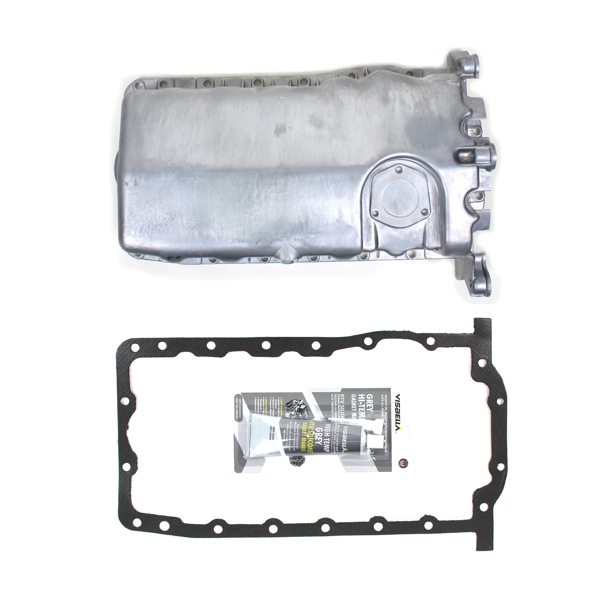 CNS Engine Oil Pan (W/O Oil Level Sensor Hole) Compatible/Replacement for 1998-06 VW Beetle Golf Jetta 1.9L 2.0L 038103601NA