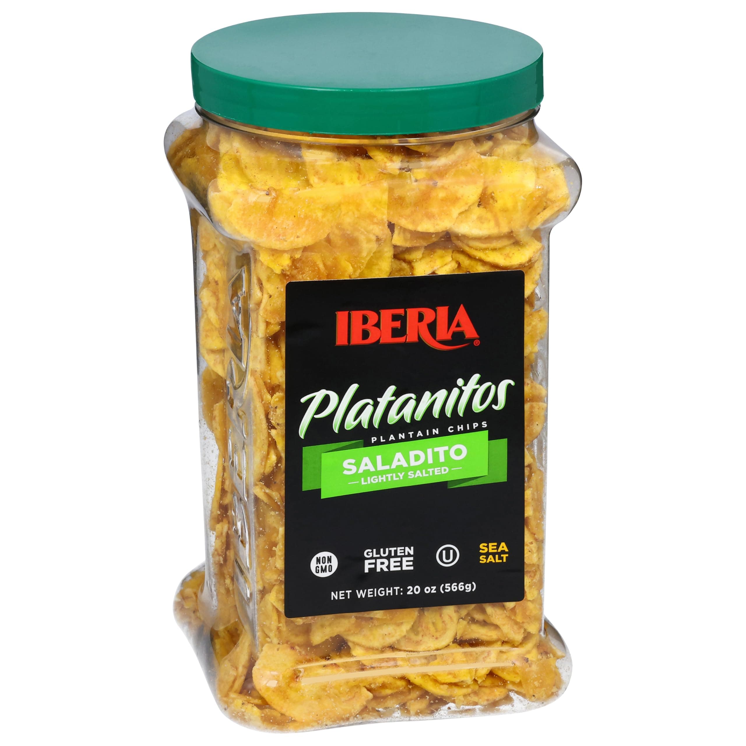 Iberia Saladito Lightly Salted Plantain Chips, 20 Ounce