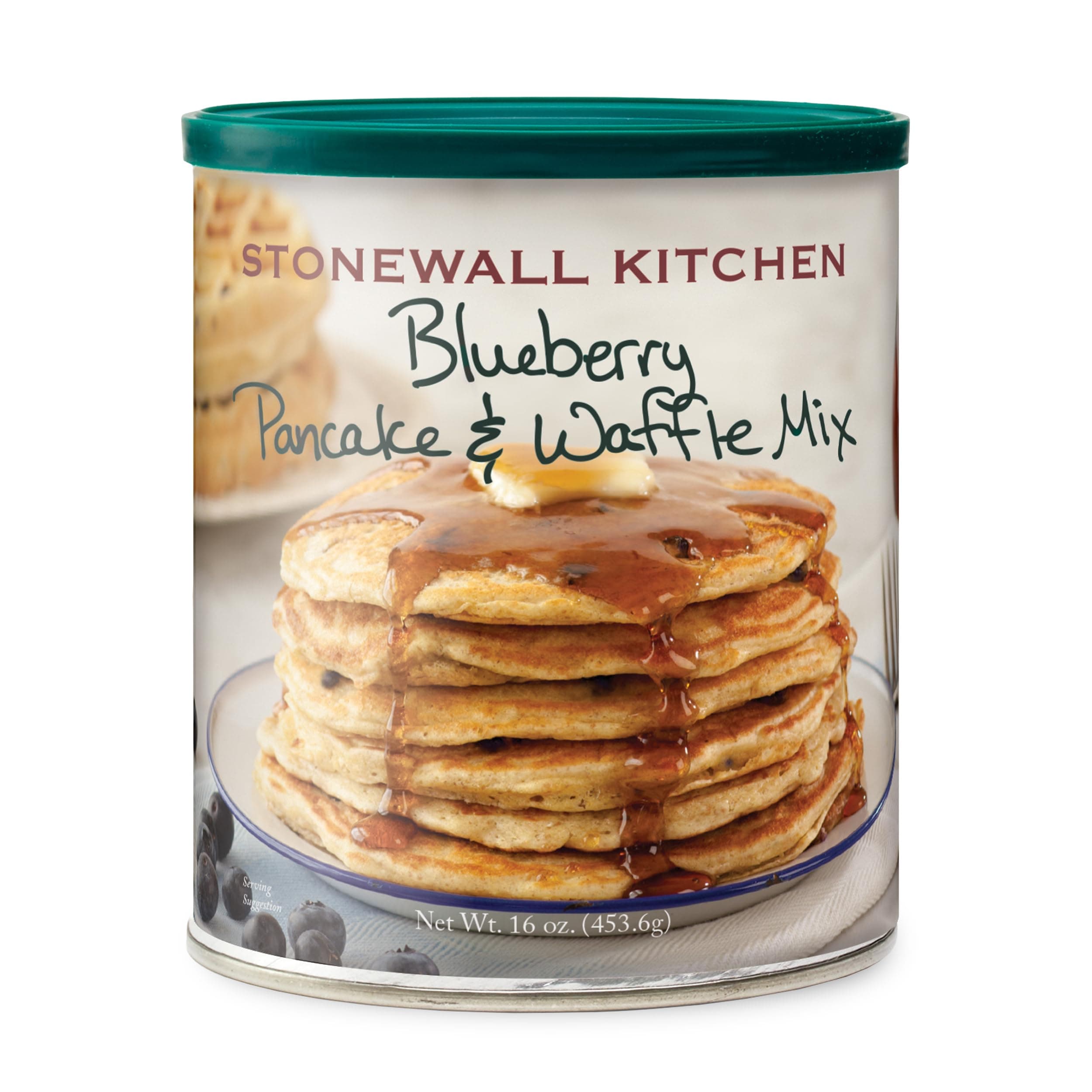 Blueberry Pancake and Waffle Mix, 16 Ounce Can