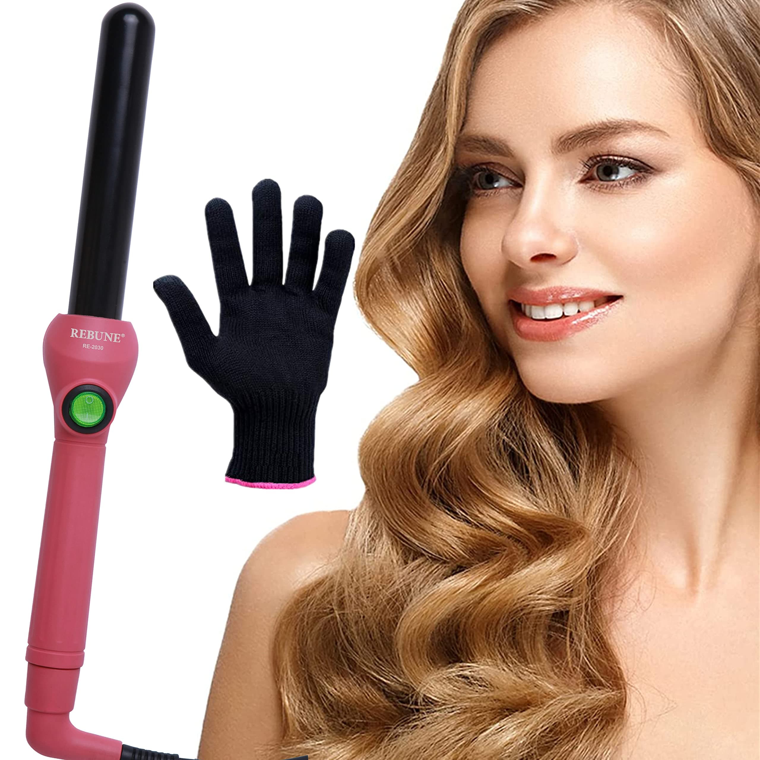 RE-2030 Hair Curler 25MM Ceramic Iron Hair Curly Wand