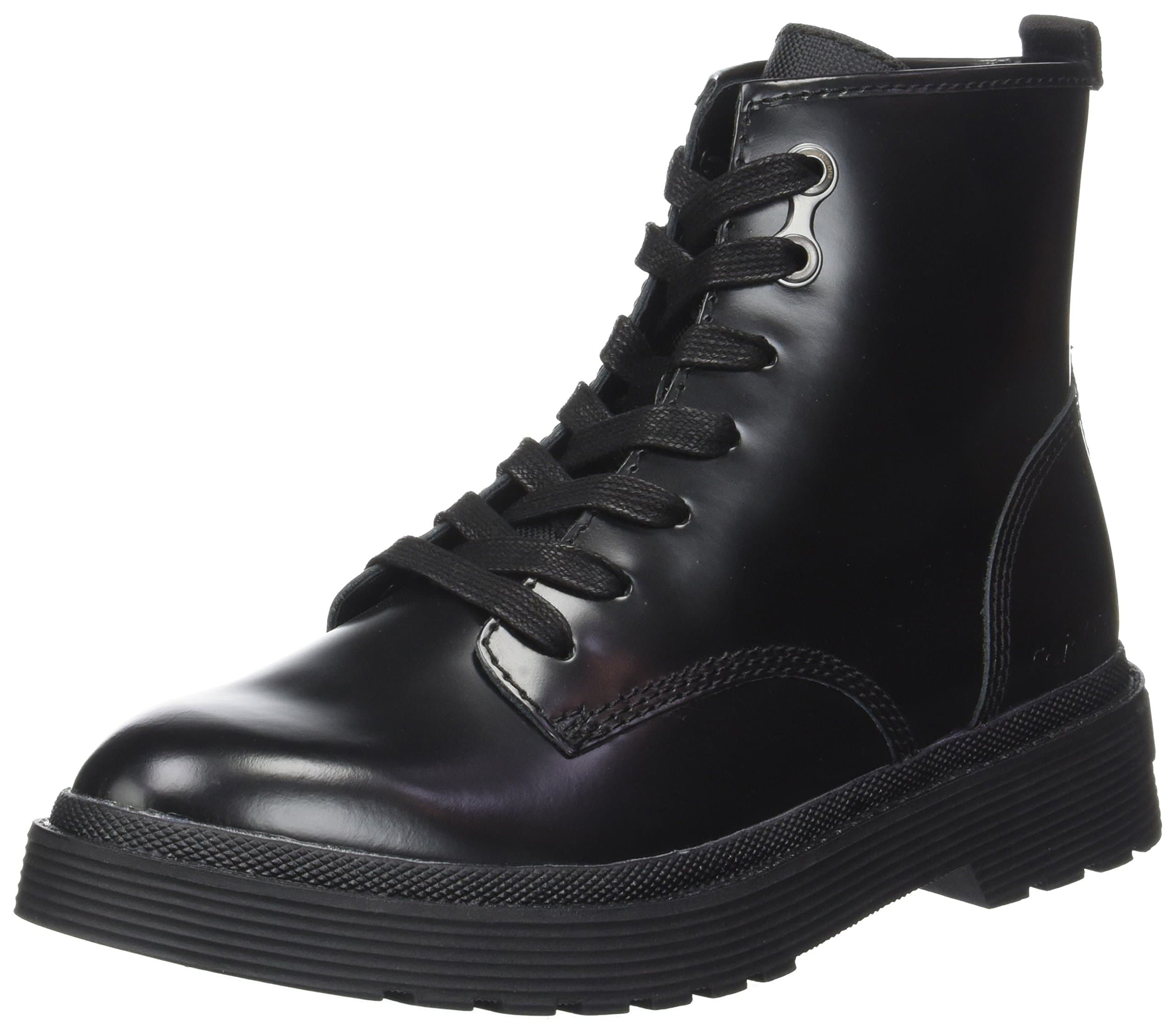 Calvin Klein Jeans Women's Annie Box Calf Ankle Boots