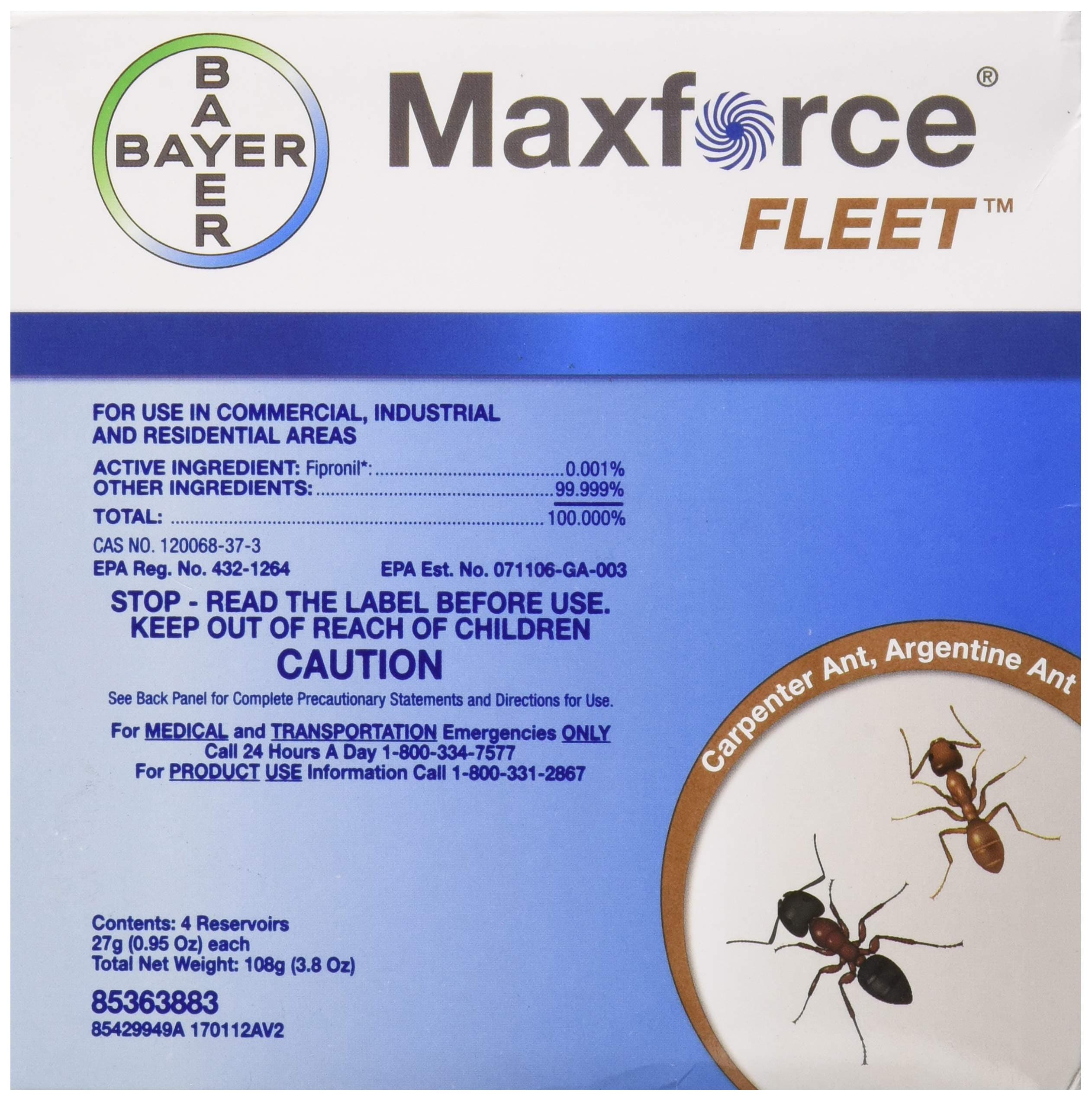 4 Packs Ultrasonic Pest Repellent Force Fleet Ant Bait Gel (4pcs-1)