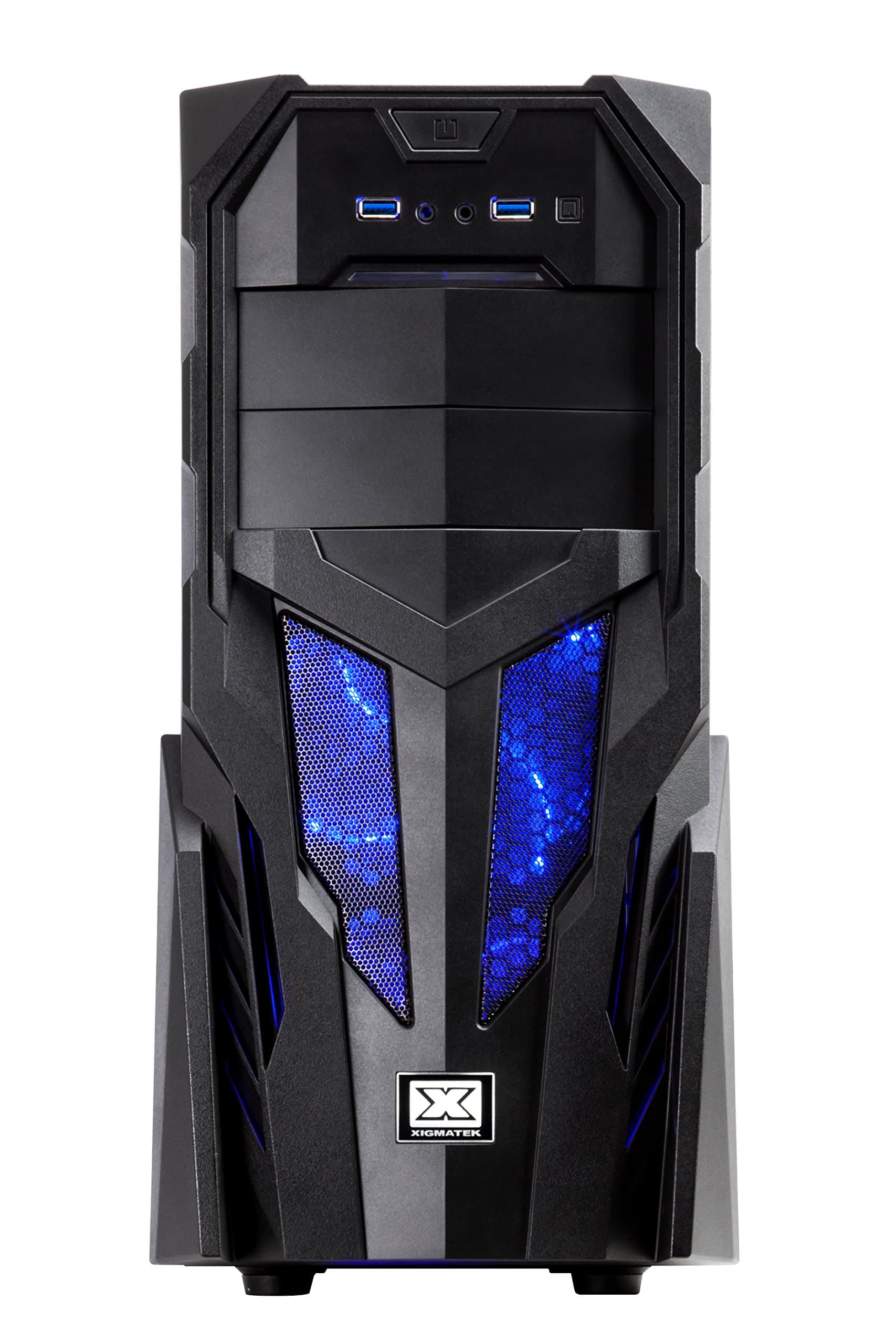 Xigmatek Shockwave EN5988 Black Steel/ABS ATX Mid Tower Computer Case EN5988