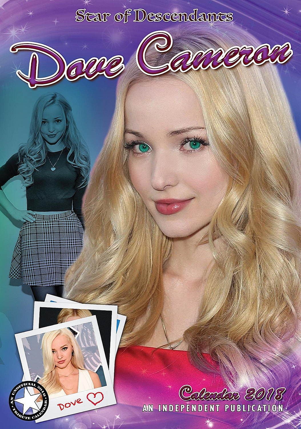 Dove Cameron Calendar Calendar 2017 2018 Calendars Hot Girl Calendar 12 Month Calendar Dream Calendar – Wall Calendar, 1 Jan. 2017