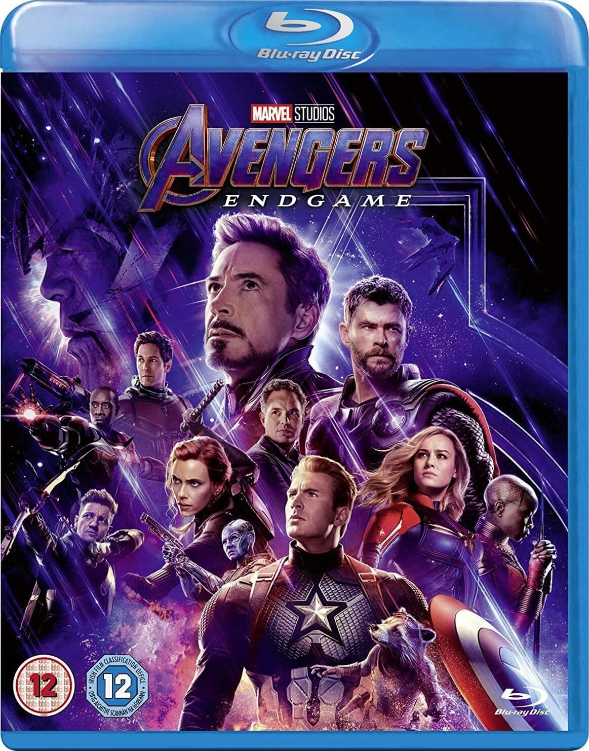 Avengers: Endgame (Uncut) [Blu-ray] (2019) | Imported from UK | 180 min | Disney / Buena Vista | Action Adventure Sci-Fi | Director: Anthony Russo, Joe Russo | Starring: Robert Downey Jr., Chris Evans