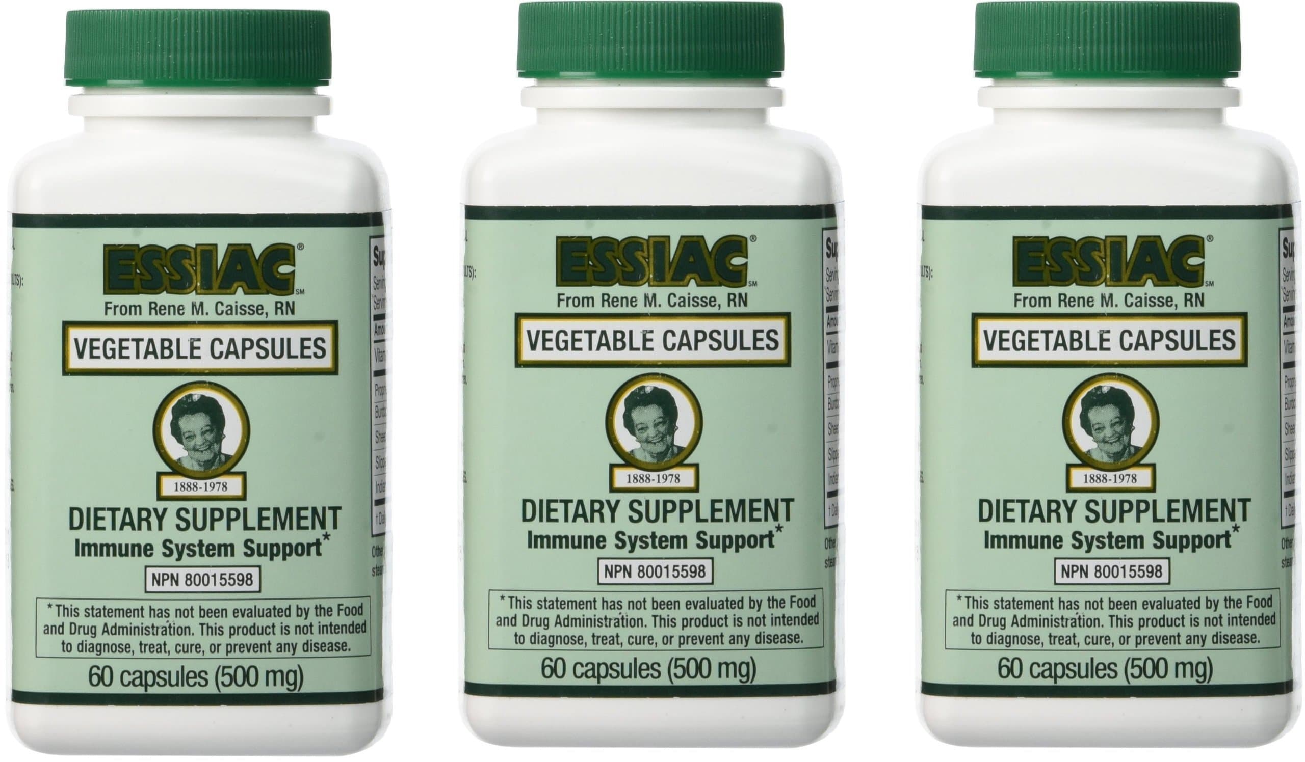 Vegetable Caps 60 Caps x 3 (180 Caps)