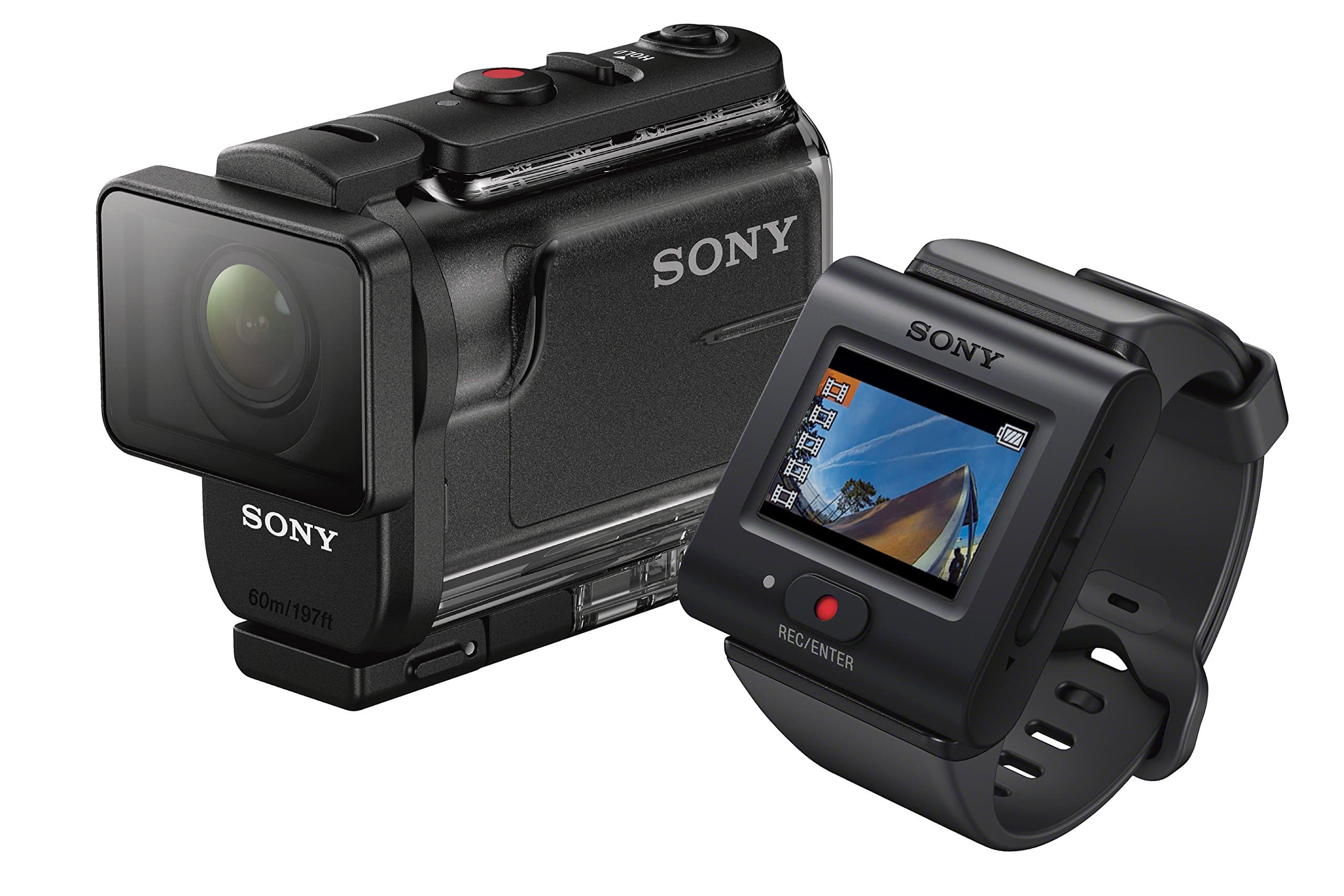 Sony HDRAS50R/B Full HD Action Cam + Live View Remote (Black)