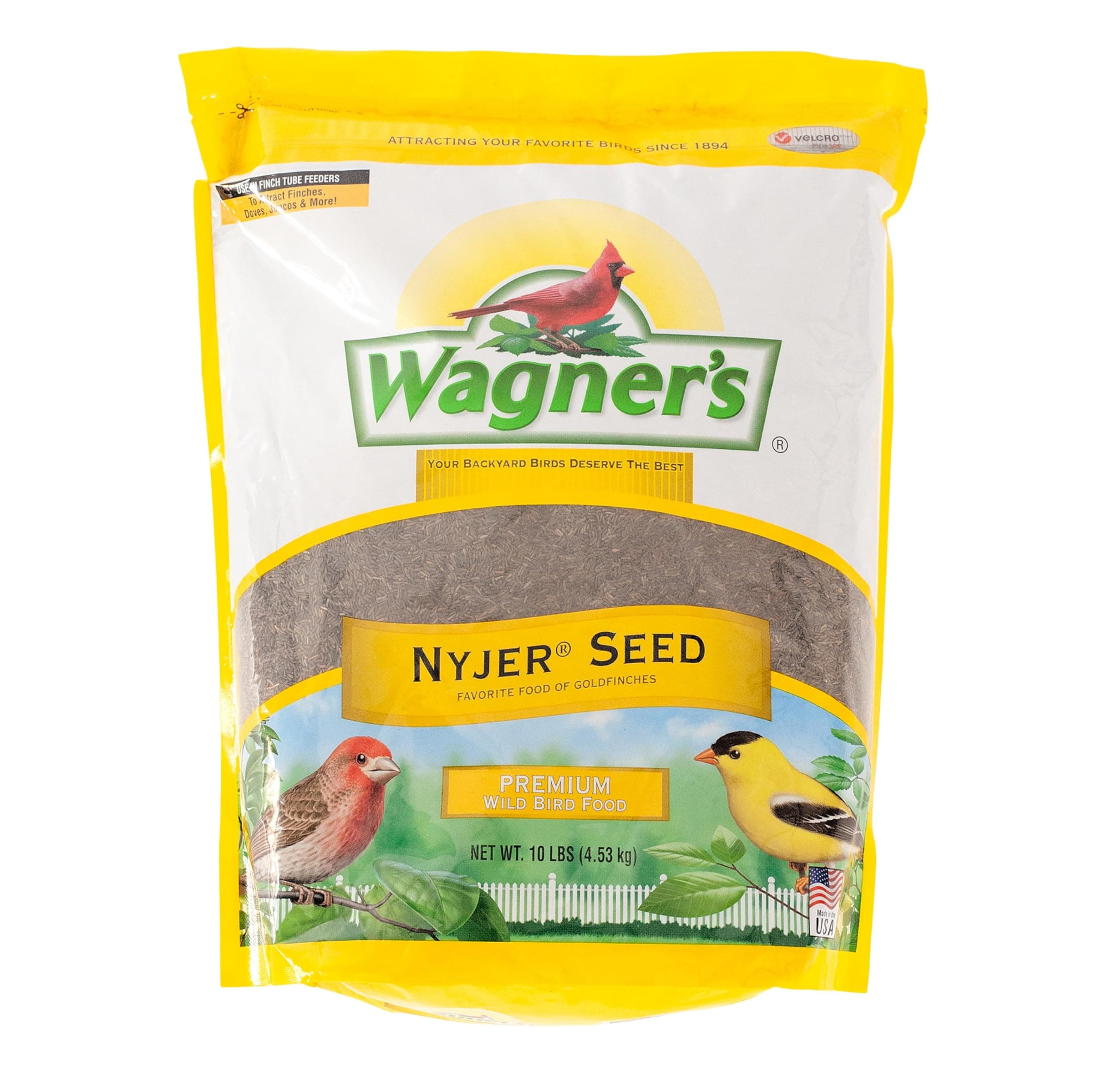 Wagner's 62050 Nyjer Seed Bird Food, 10-Pound Bag