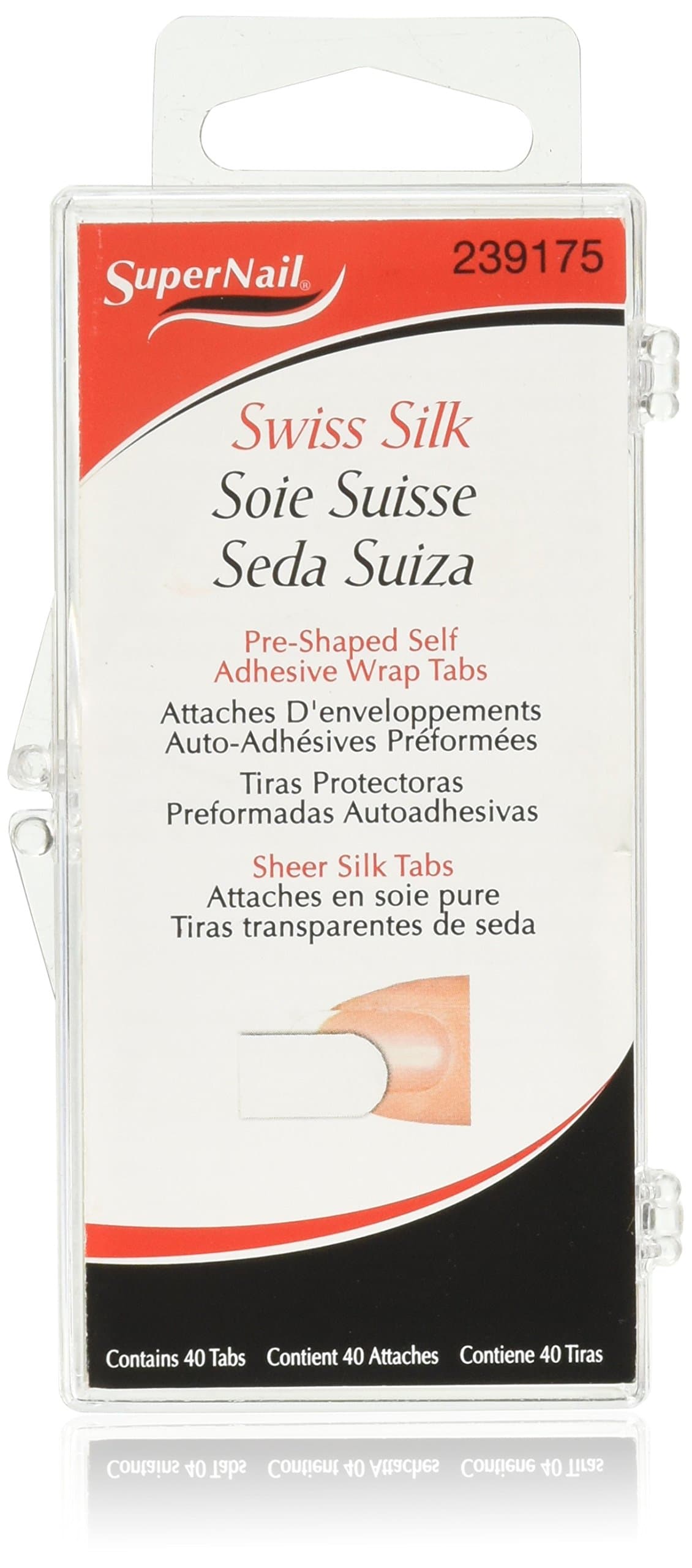 Swiss Silk Wrap Self-Adhesive Tabs, 40 Count