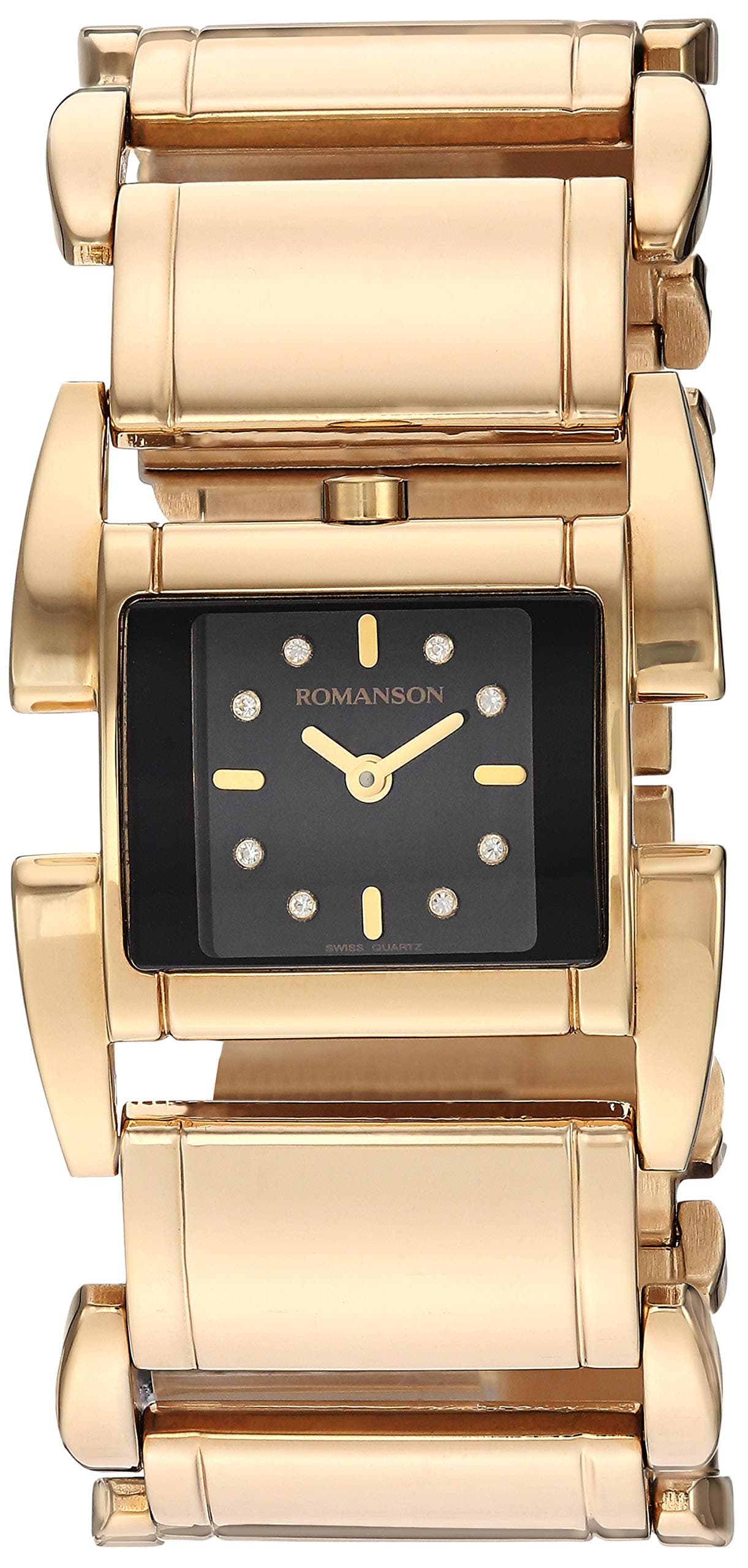 Women's Swiss-Quartz Watch with Stainless-Steel Strap, Gold, 30 (Model: RM1201LL1GA31G)
