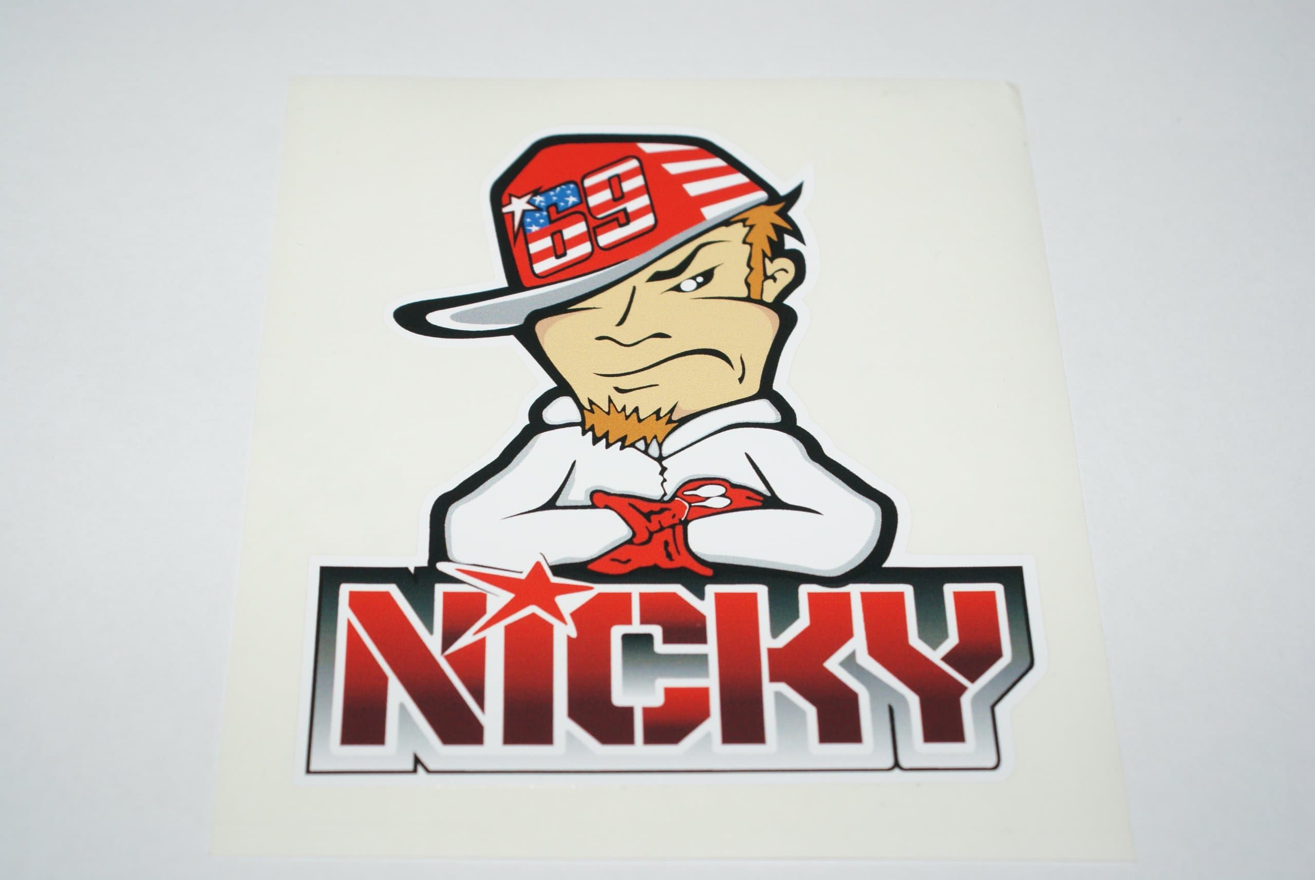 Rapro Graphics Nicky Hayden Nicky Decal/Sticker