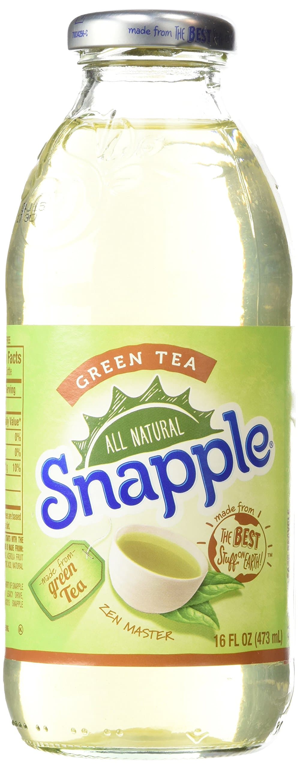 Snapple Diet Green Tea 473 ml (Pack of 6)