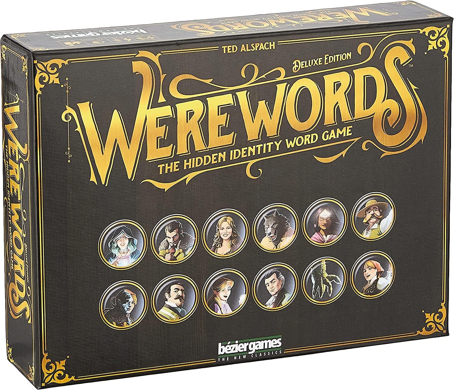 Les Jeux Bézier Bezwwdx Werewords Deluxe, Multicolore - version anglaise
