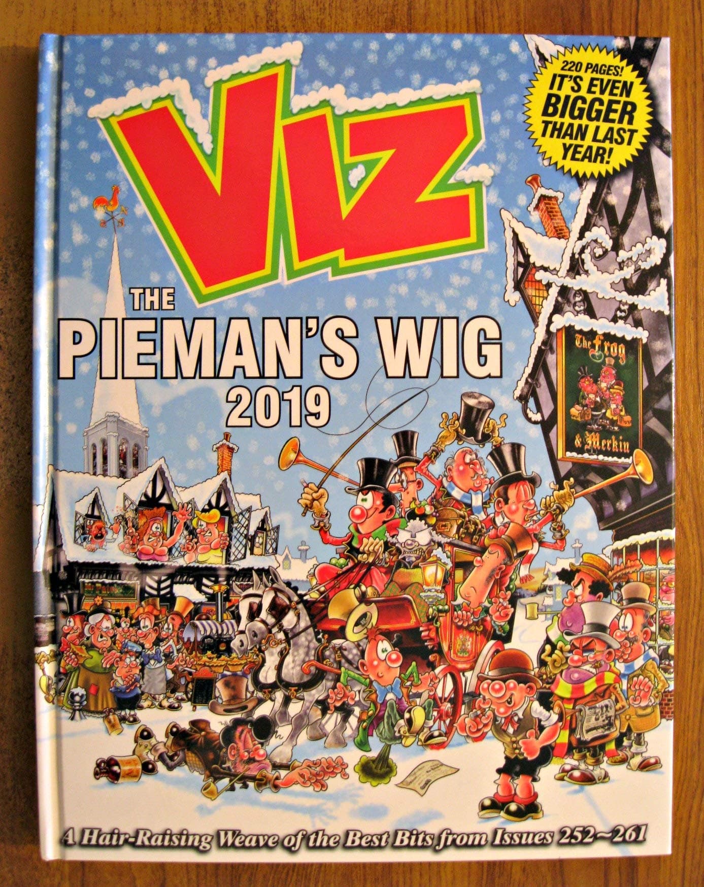 Viz Annual 2019 The Pieman's Wig: A Hair-Raising Weave of the Best Bits from Issues 252~261 Hardcover – 11 Oct. 2018