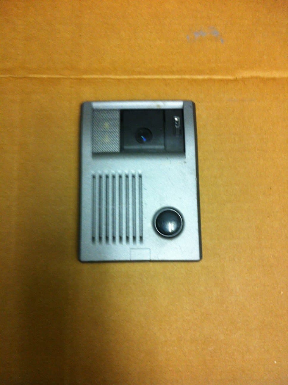 Aiphone Corporation KB-DAR Video Door Station for KB Series, Handset Video Intercom, ABS Plastic Construction, 4-1/8" x 5-1/2" x 1-3/4"