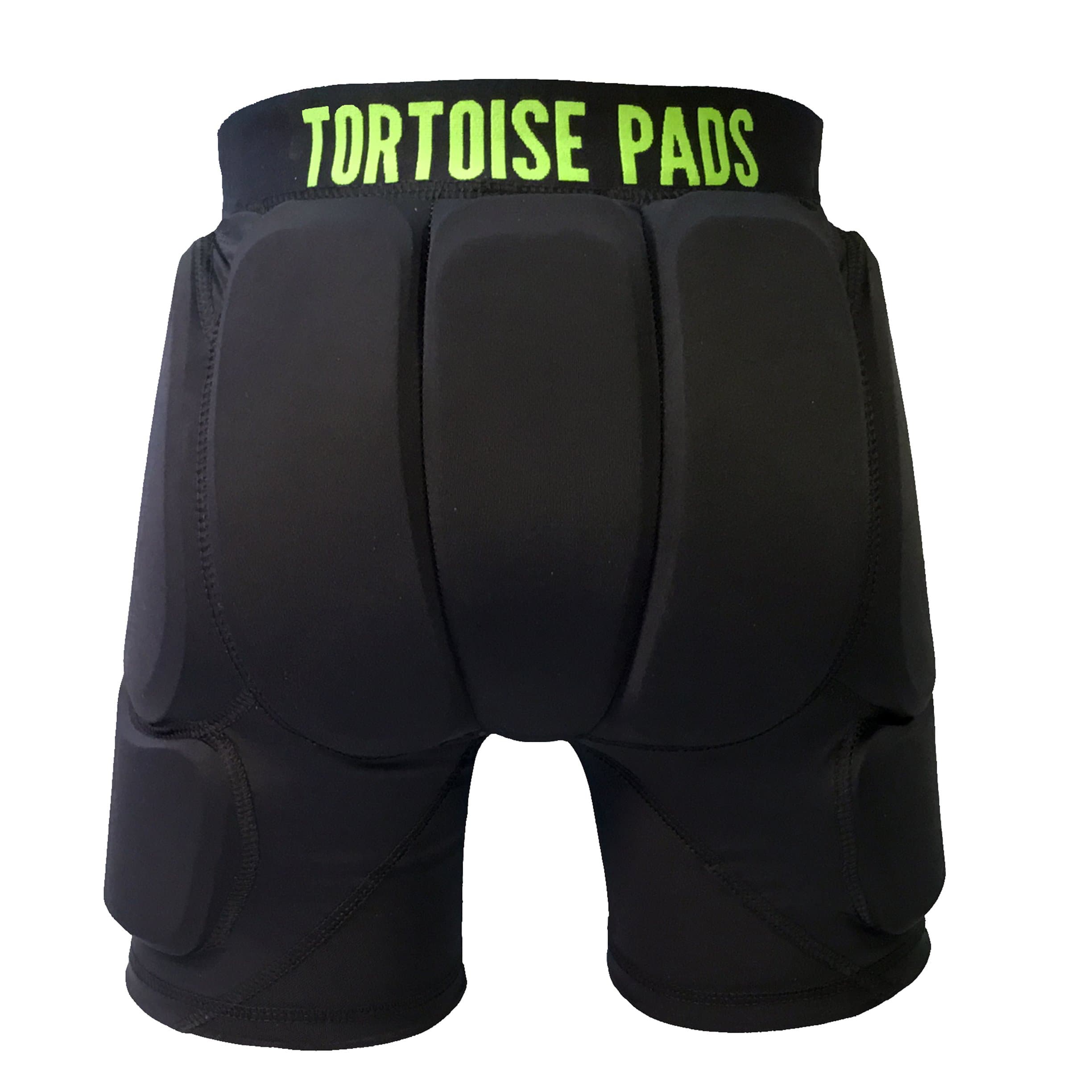 Tortoise Pads T2 - Seven Pad Impact Protection System - Padded Shorts with Tailbone, Glute, Hip and Side Leg Pads