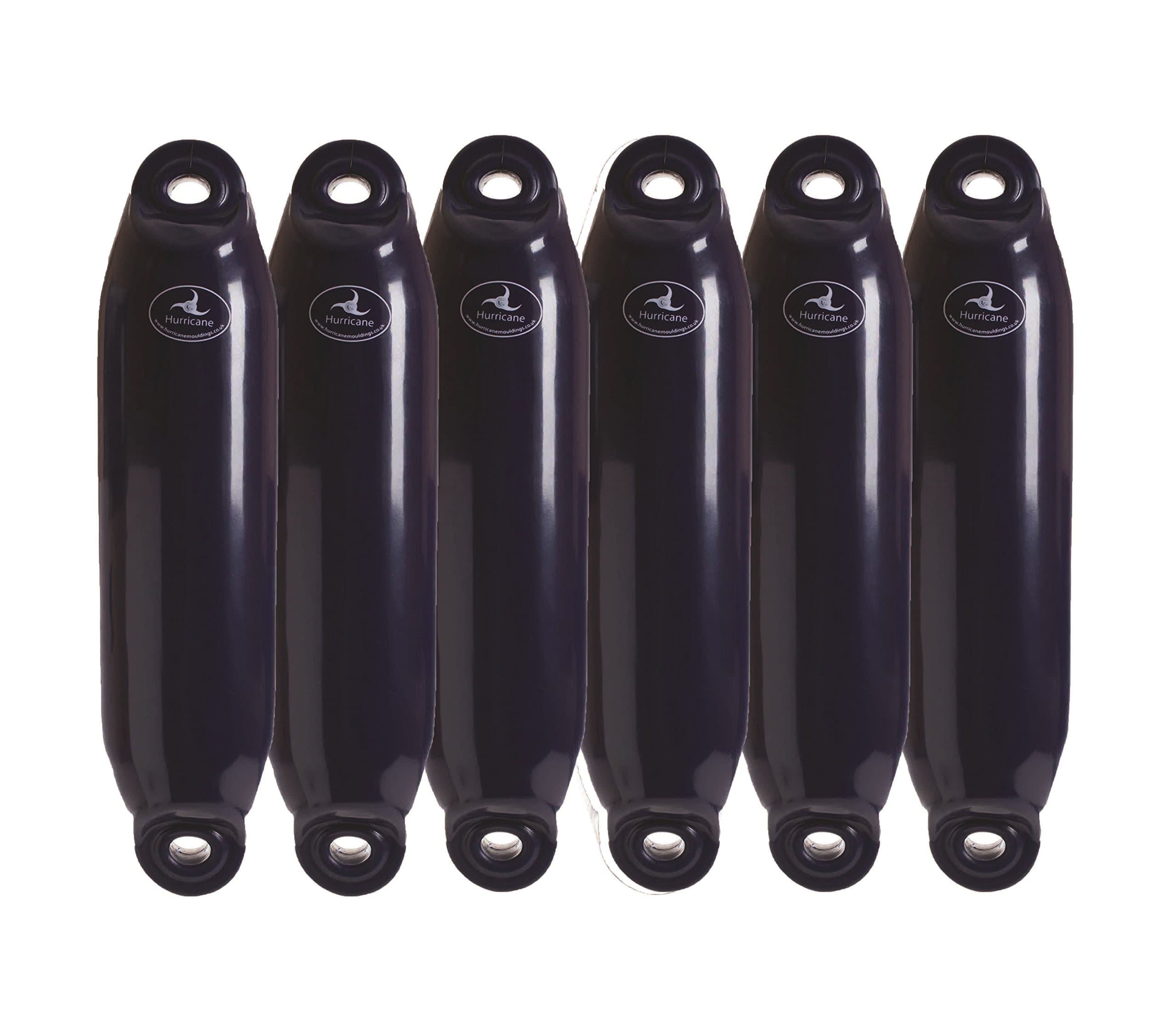Kingfisher Direct Ltd 6 X Hurricane Fenders HF01-40cm (16") X 10cm (4") (Blue)