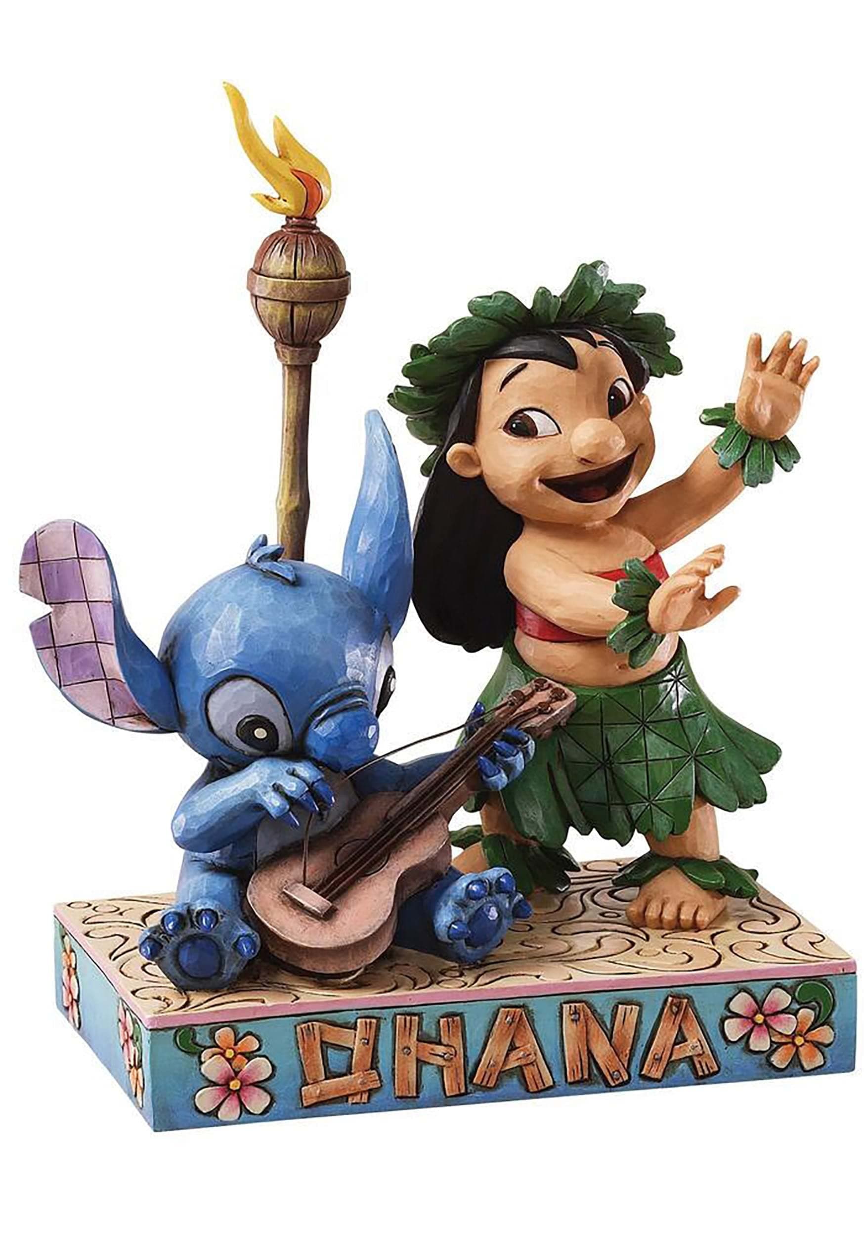 Enesco Disney Traditions by Jim Shore Lilo and Stitch Figurine, 7-3/4-Inch