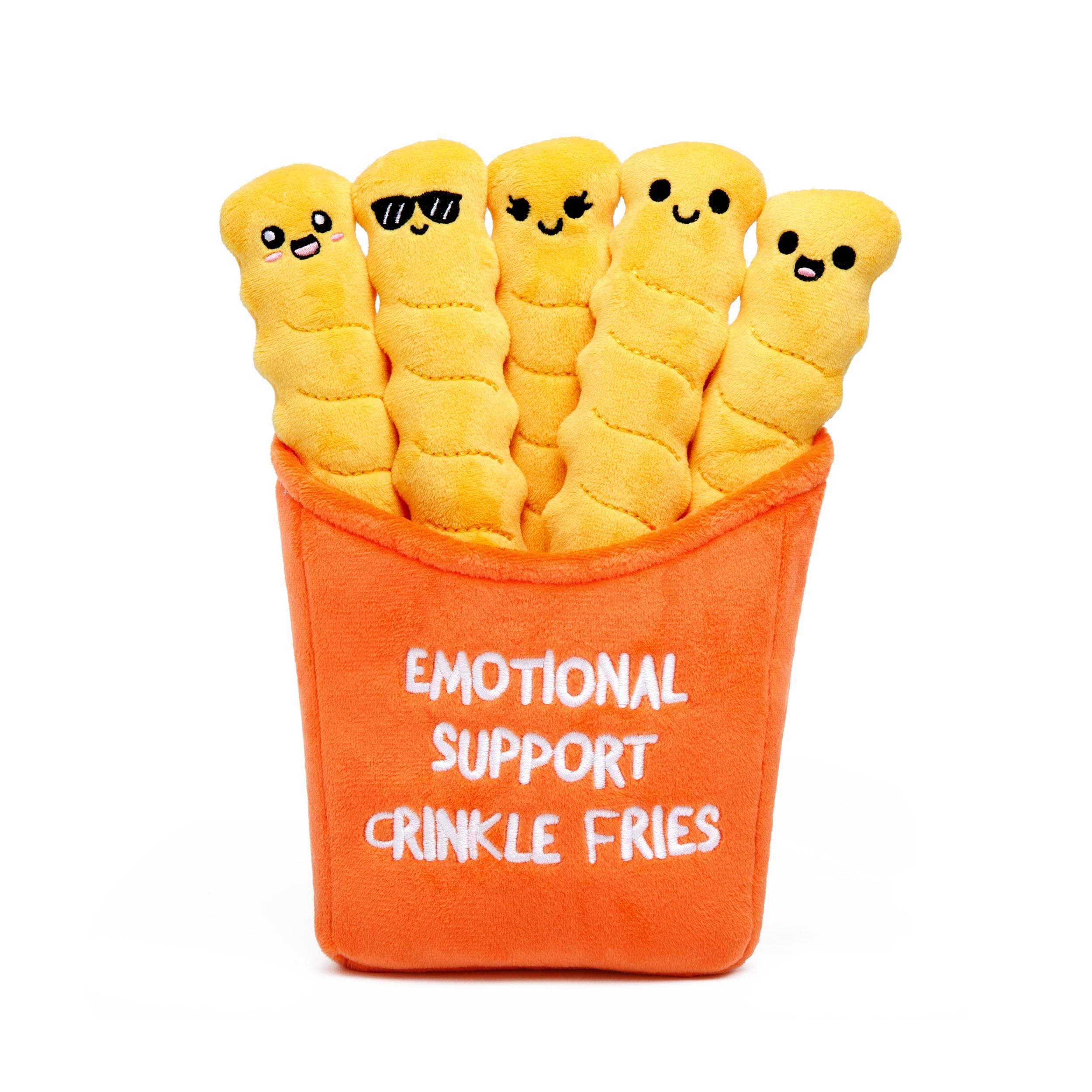 Emotional Support Crinkle Fries — Plush Fries by Emotional Support Pals