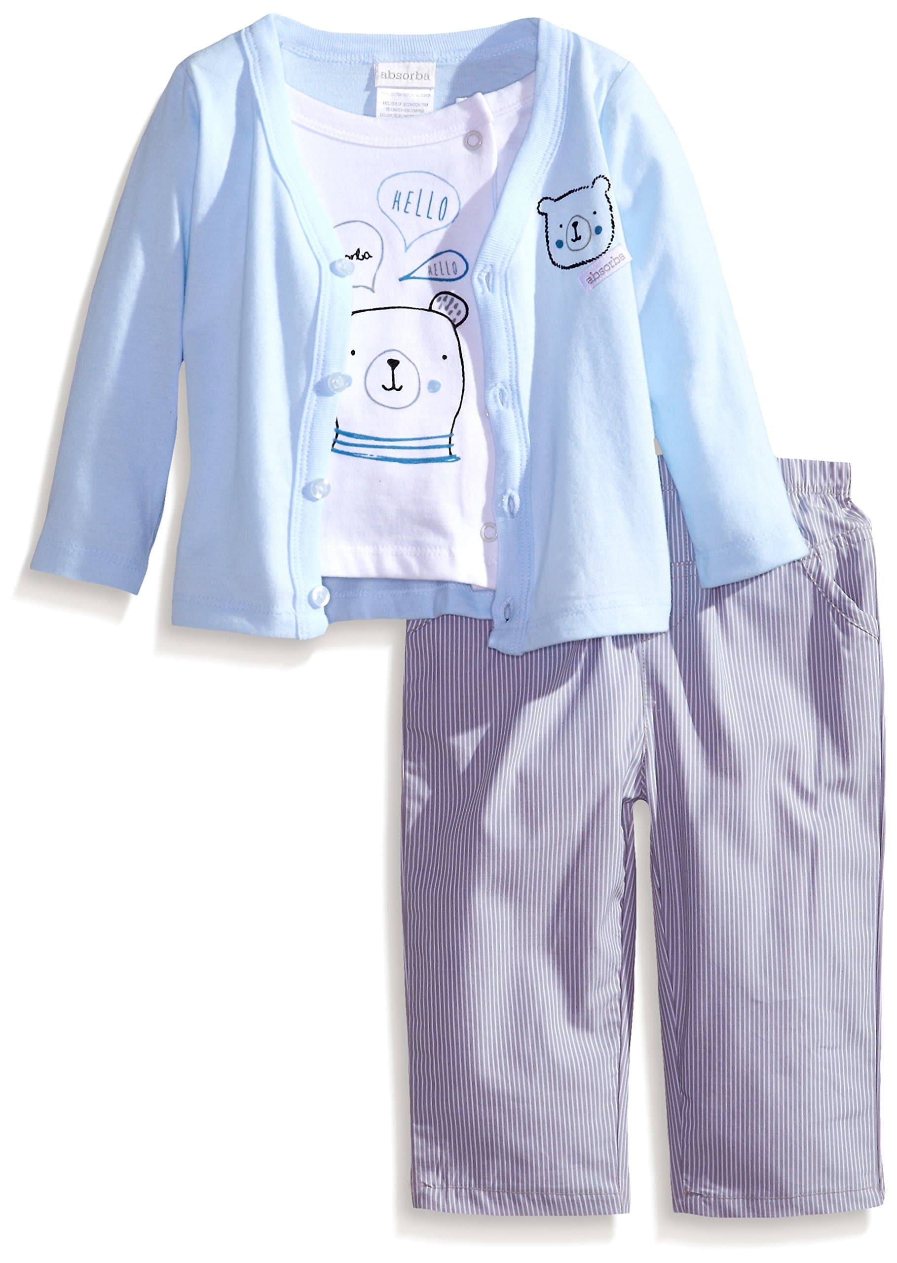 ABSORBA Baby-Boys Newborn Absobra Love Jacket Set