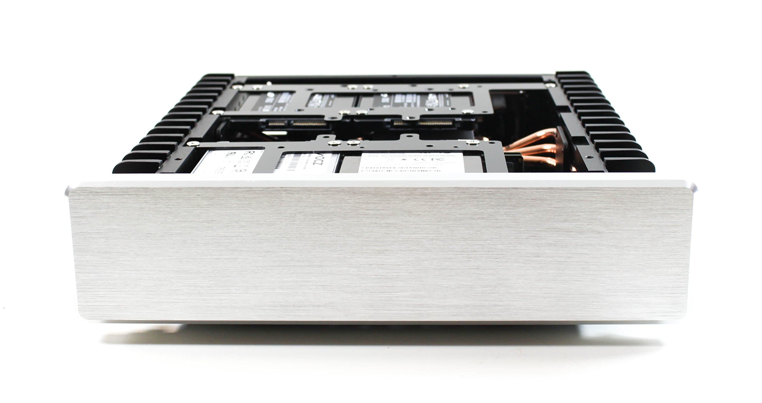 H1.S V2 Fanless Aluminum Computer Case-Silver