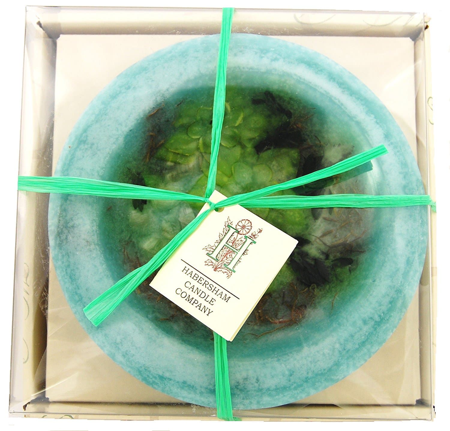 Habersham Candle Company Gardenia and Water Lily Wax Pottery Vessel