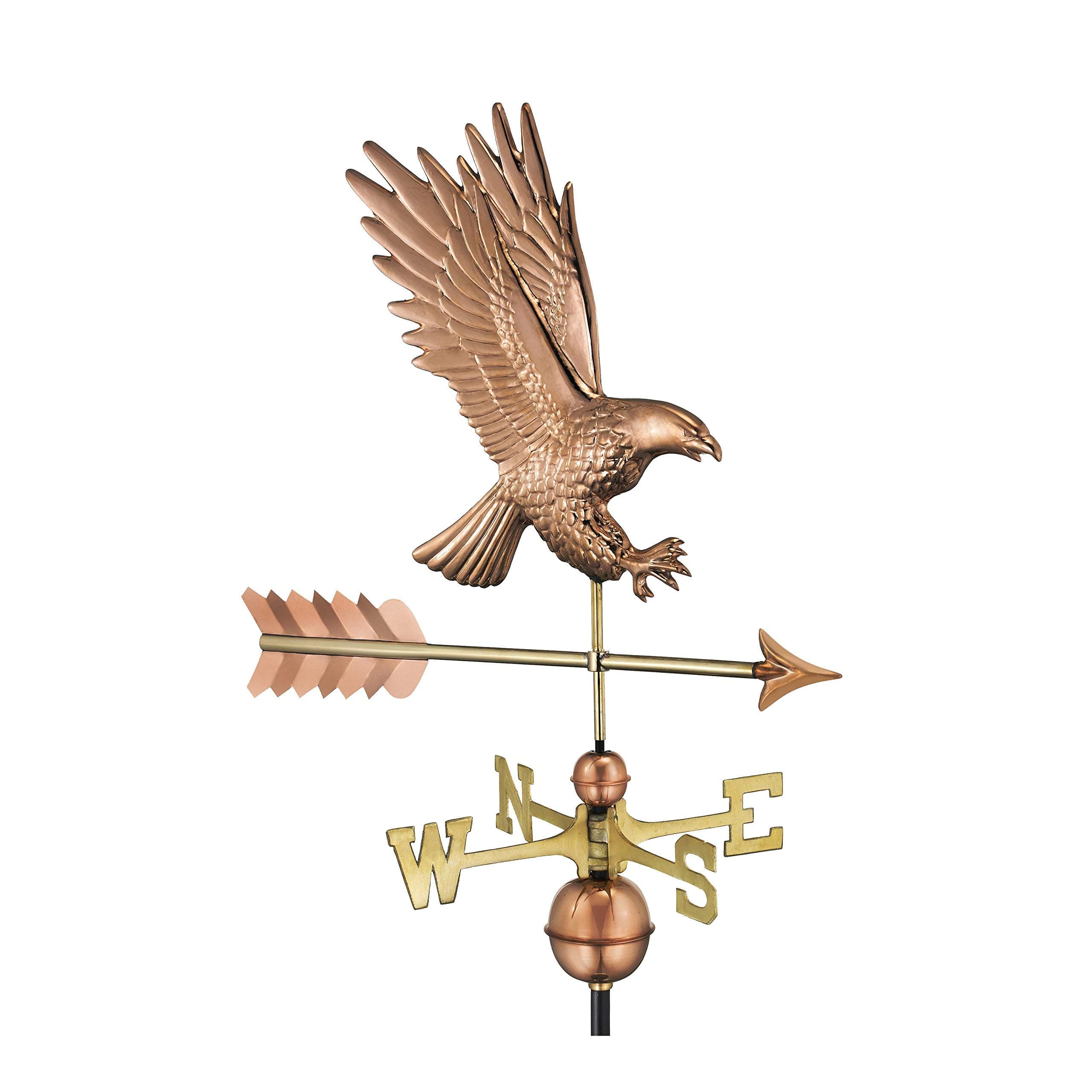 Good Directions American Bald Eagle Weathervane, Pure Copper (Renewed)