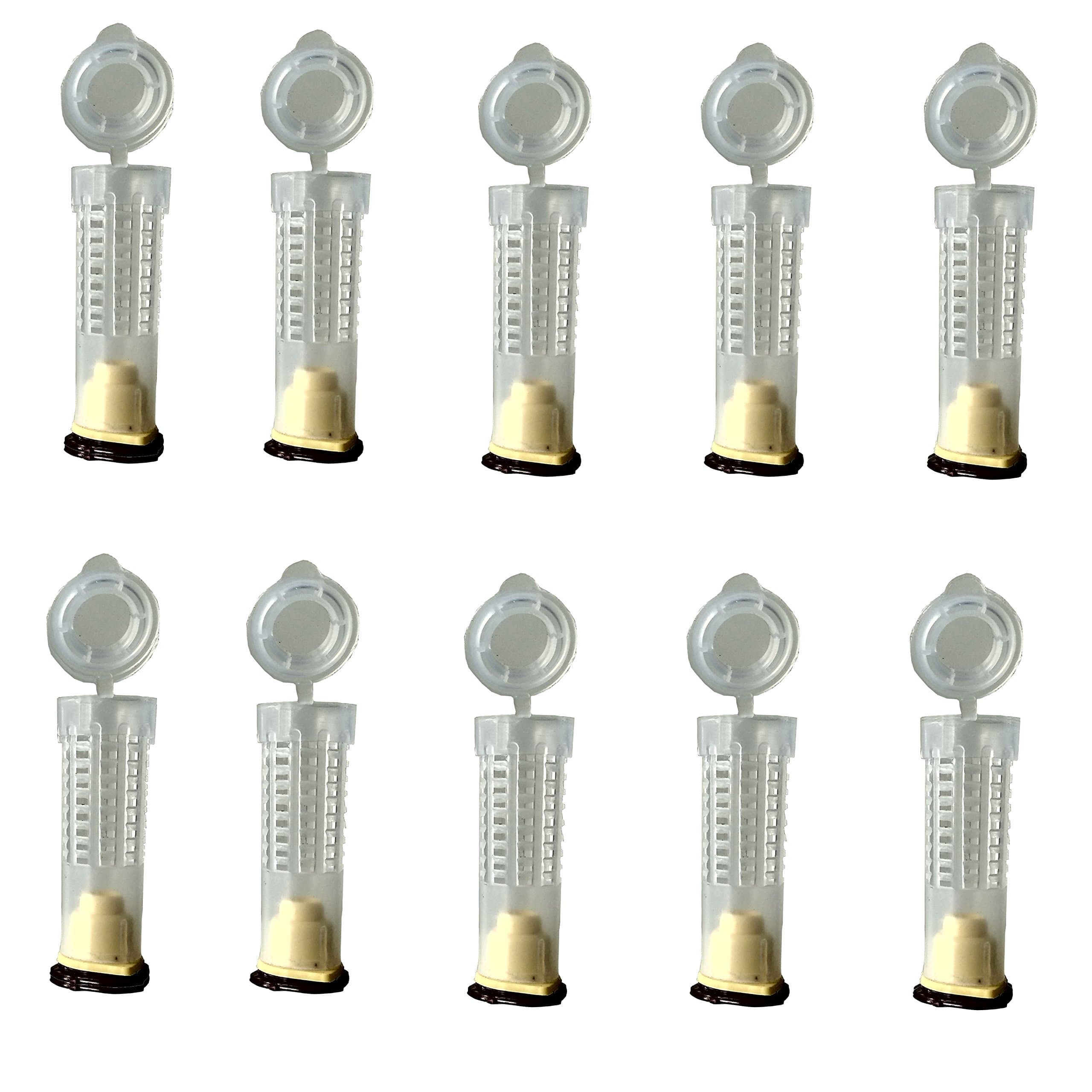 Queen cage (combo of 10) food grade plastic Queen Catcher for beekeepers