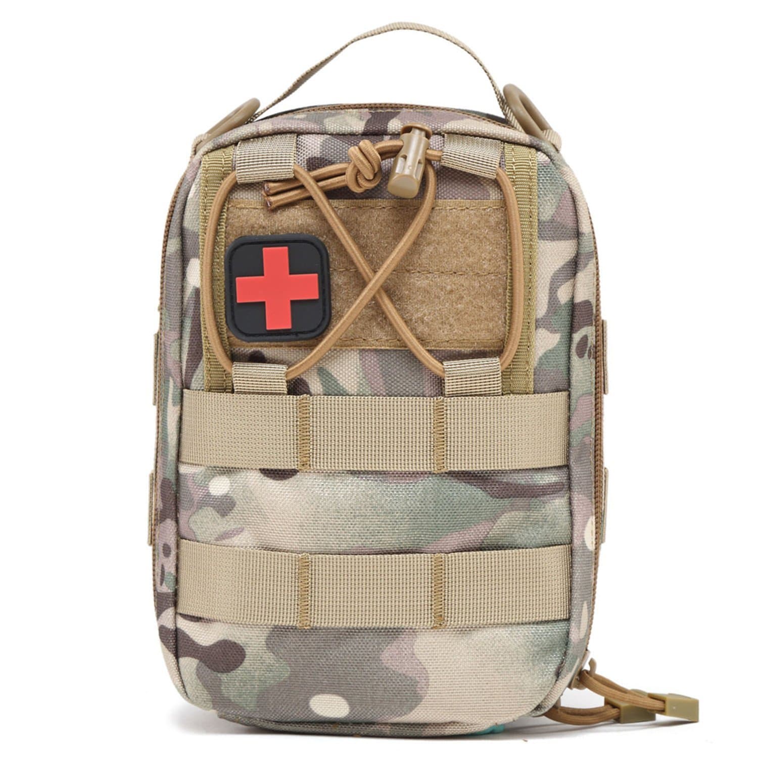 OULYLAN Small Molle Pouch Military Medical Bag Utility Tactical Tool EMT Ifak Pouch EDC for Travel, Car, Camping, Outdoor Sport