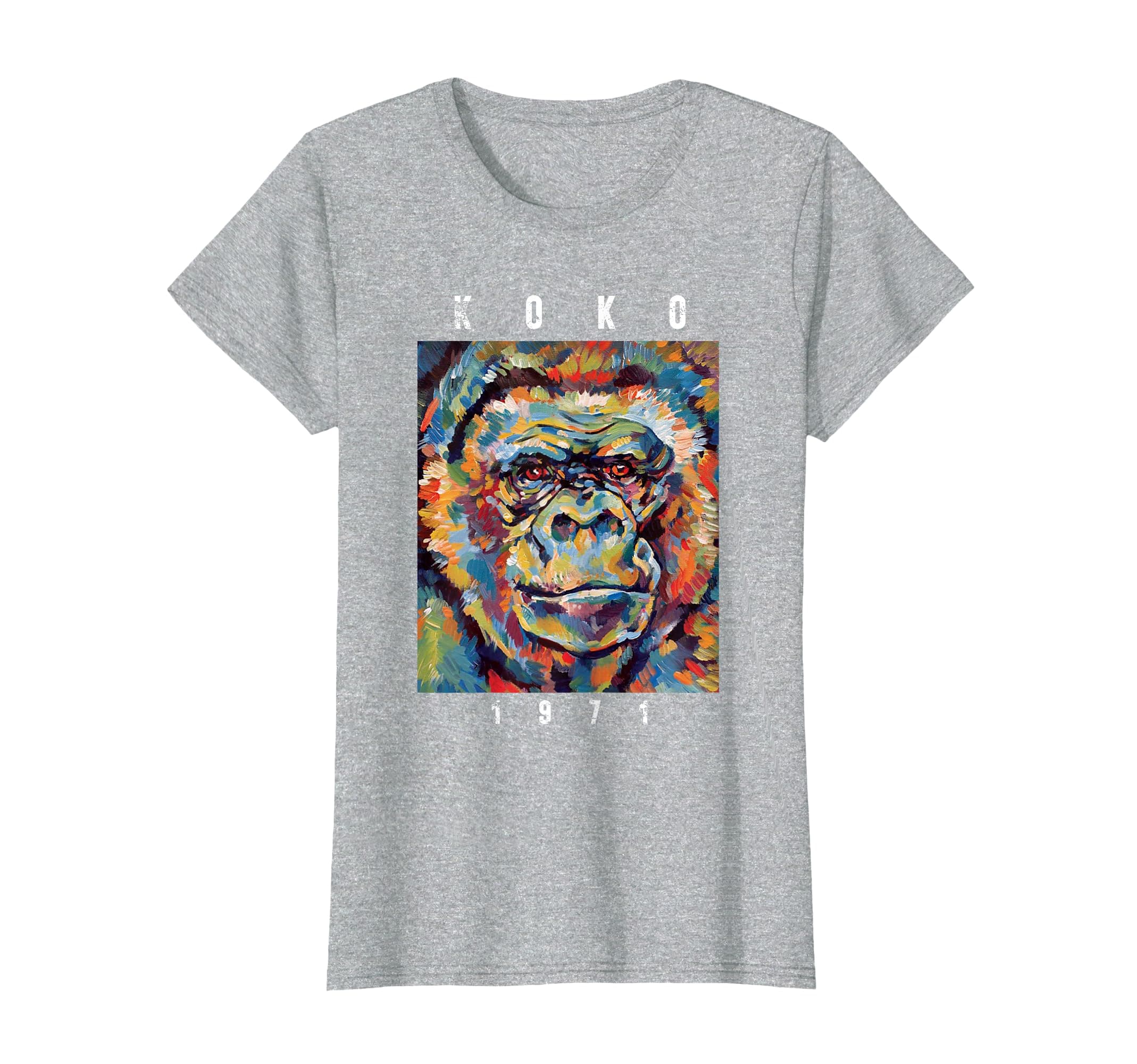 Koko Gorilla RIP 1971-2018 Master Sign Language T-Shirt T-Shirt