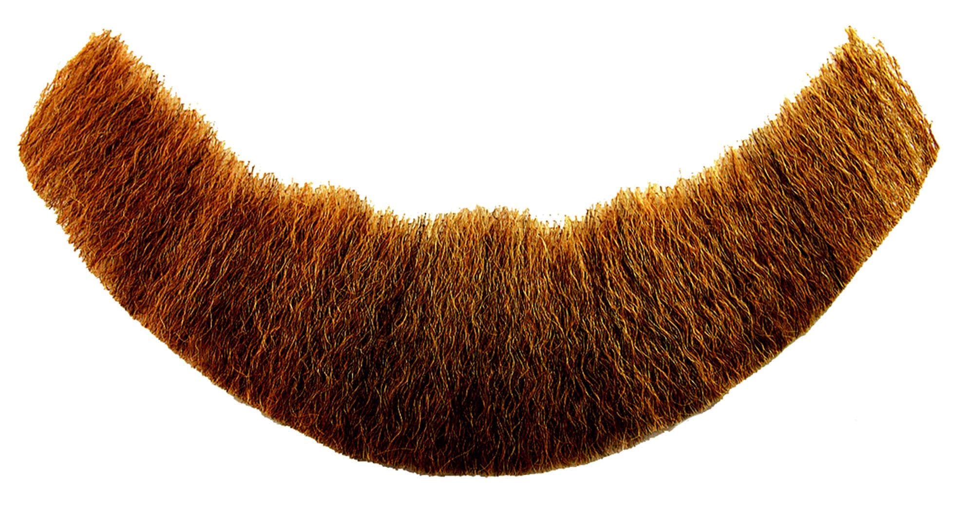 City Costume WigsProfessional Human Hair Laced Back Full Faced Beard (brown)