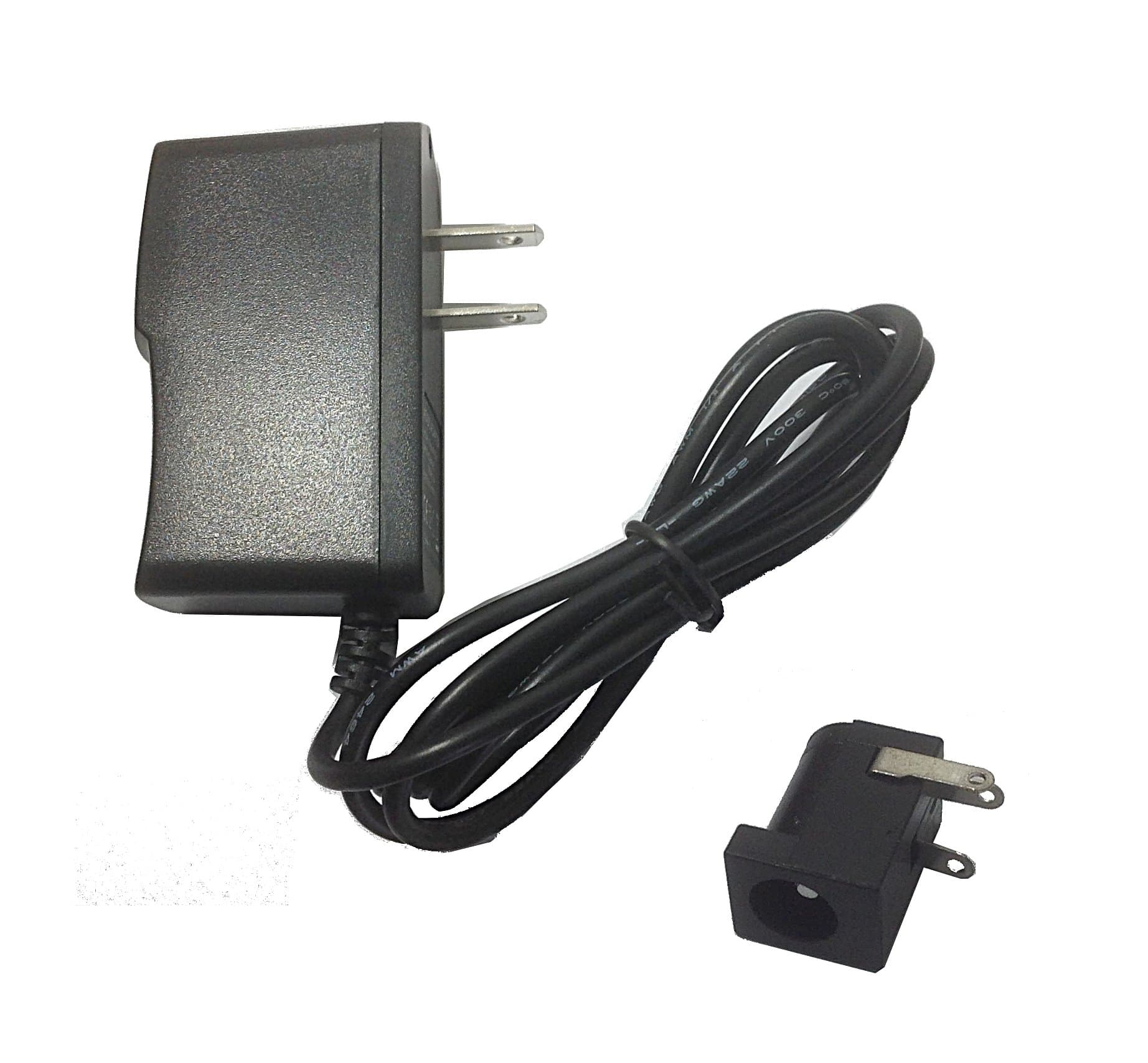 6 Volt 2 Amp DC Power Supply with Solderable Socket 5.5x2.1x10mm
