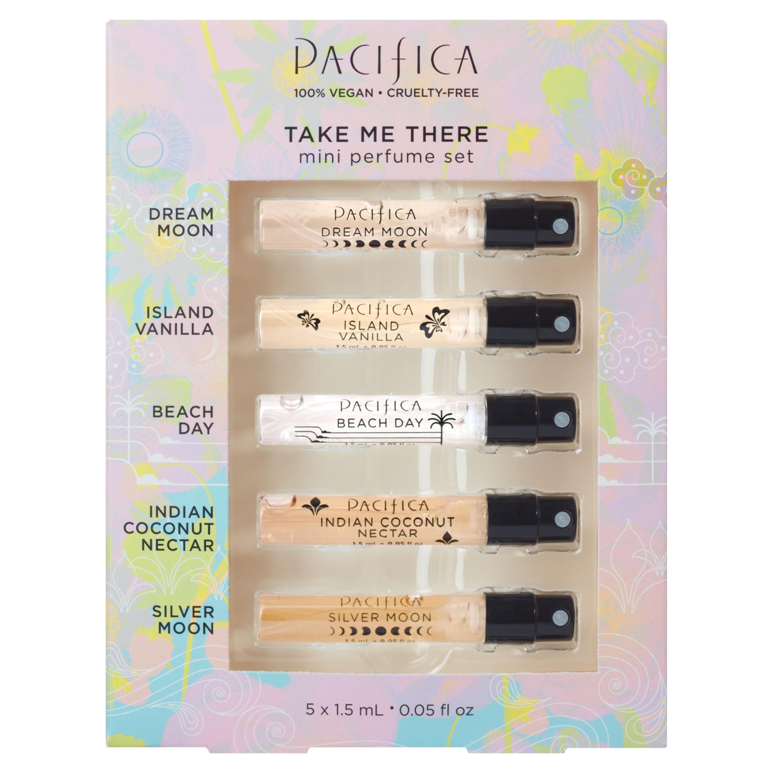 Pacifica Take Me There Mini Perfume Set, 5 Count