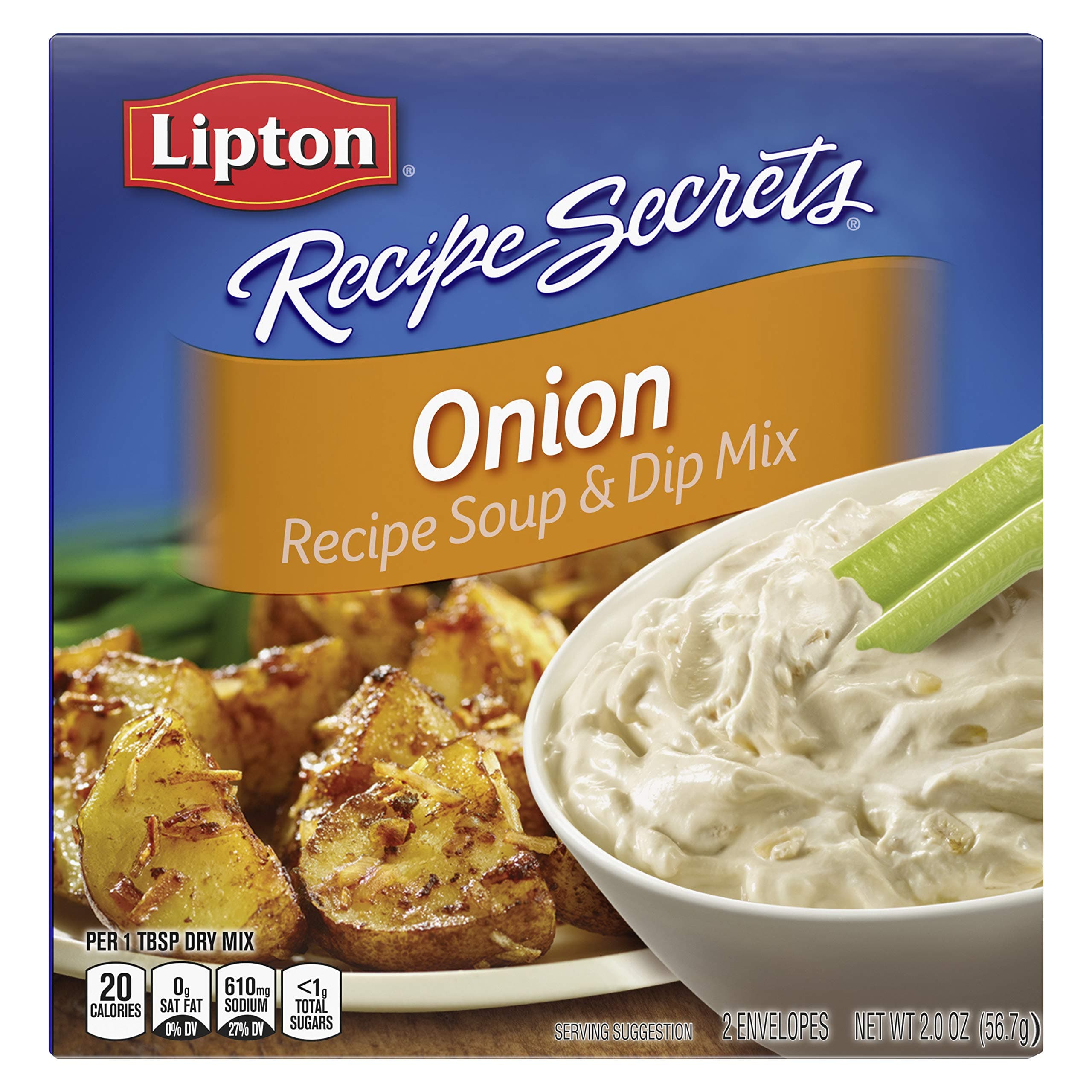 Soup Recipe Secrets Soup and Dip Mix For a Delicious Meal Onion Great With Your Favorite Recipes, 2 Oz
