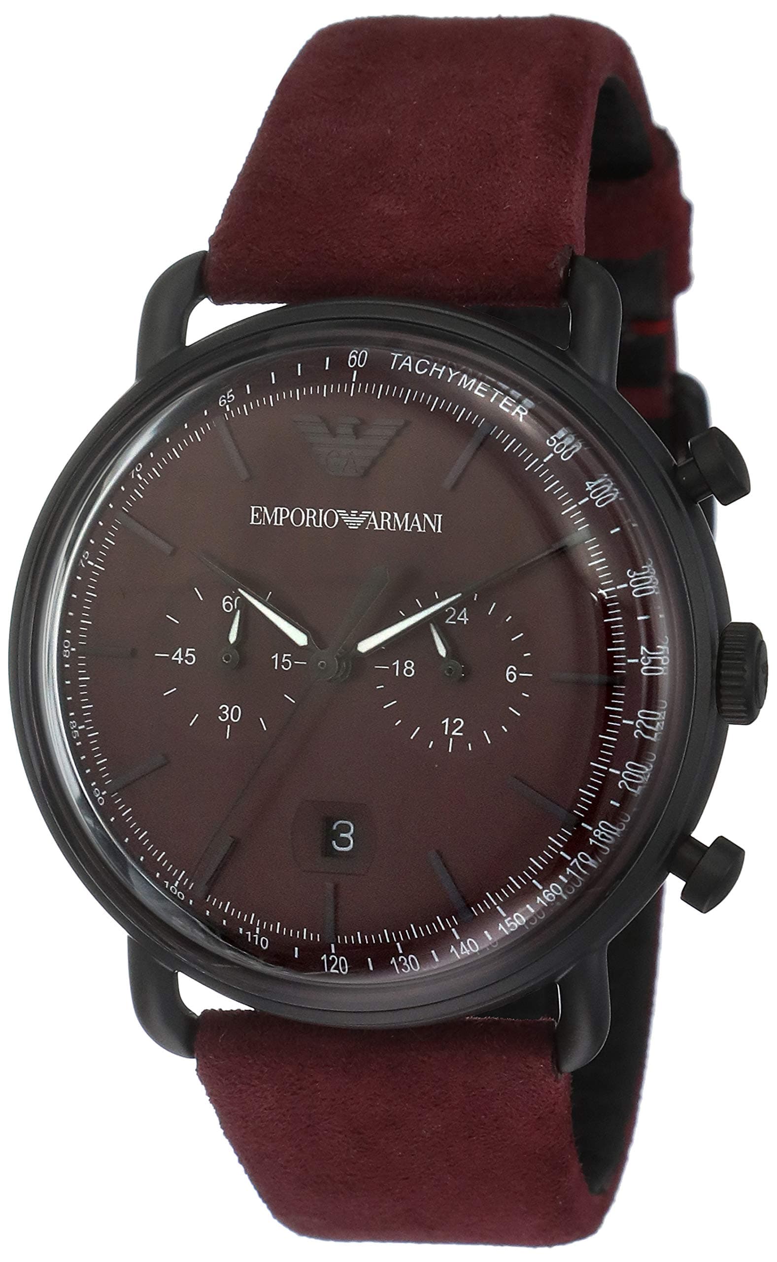 Emporio Armani Analog Purple Dial Men's Watch-AR11265