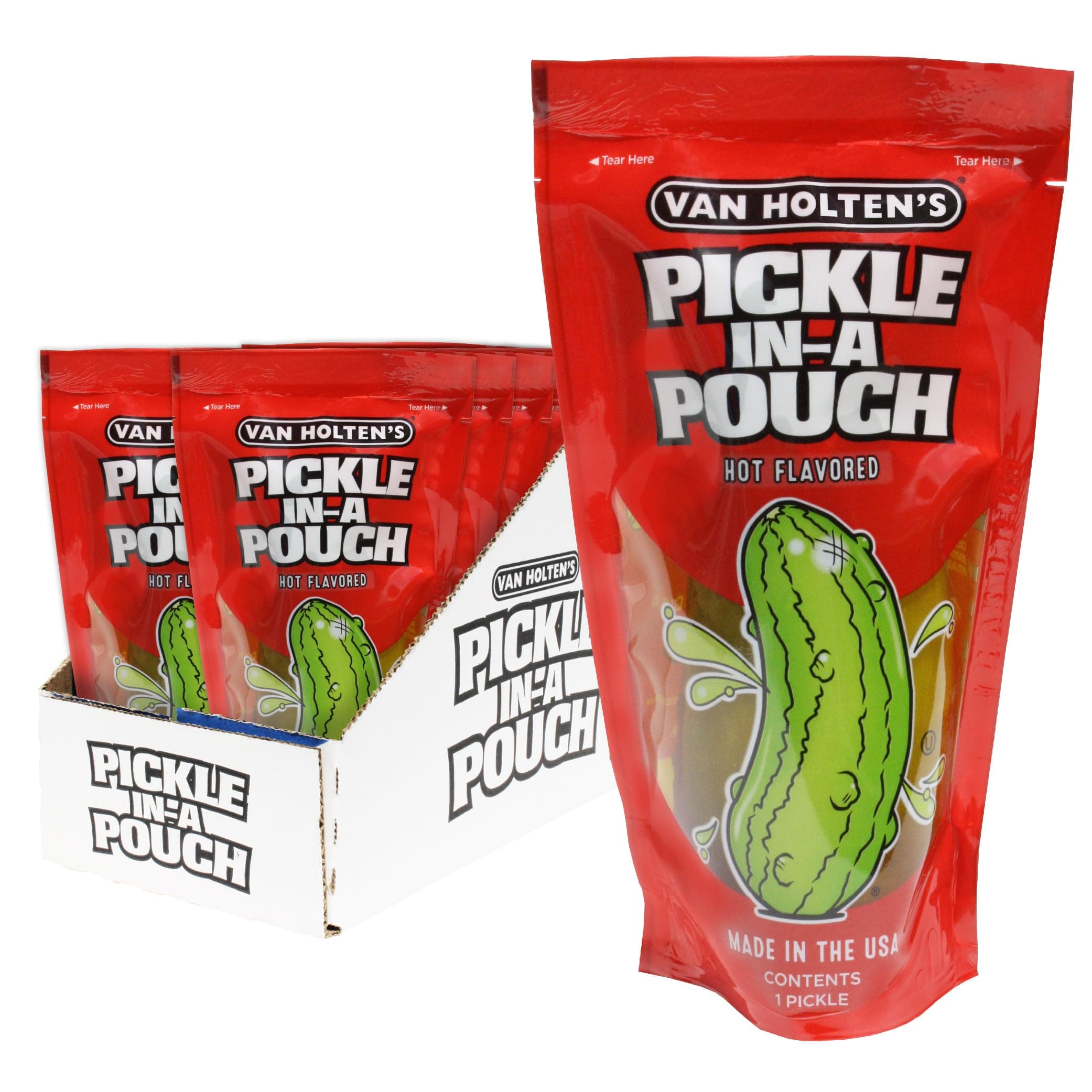 Van Holten's Pickle-in-a-Pouch Jumbo Hot Pickle 39 g