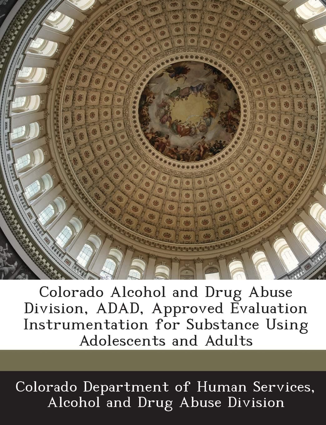 Colorado Alcohol and Drug Abuse Division, Adad, Approved Evaluation Instrumentation for Substance Using Adolescents and Adults