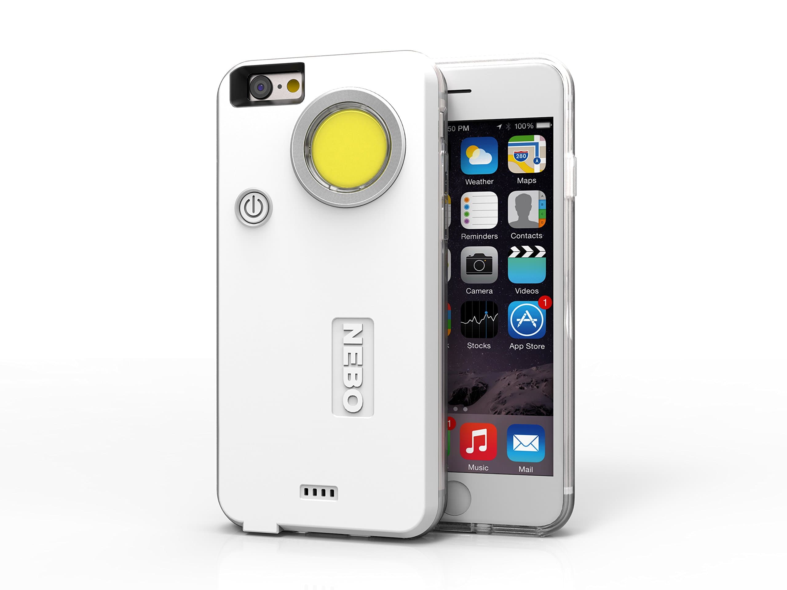 Nebo Cell Phone Case for iPhone 6, White